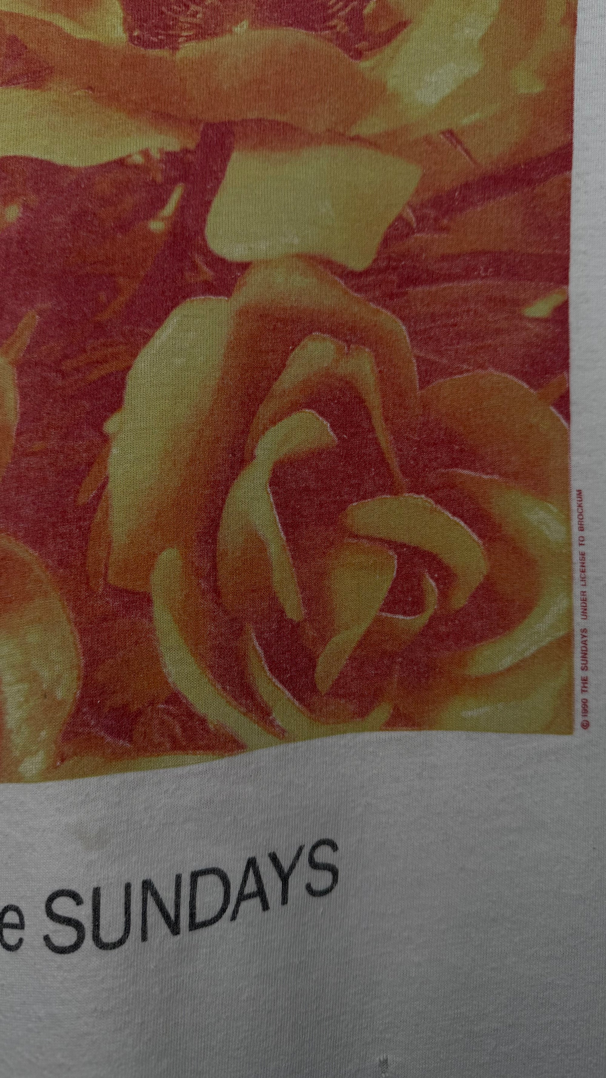 THE SUNDAYS ‘HERE’S WHERE THE STORY ENDS’ SINGLE ART PROMO TEE