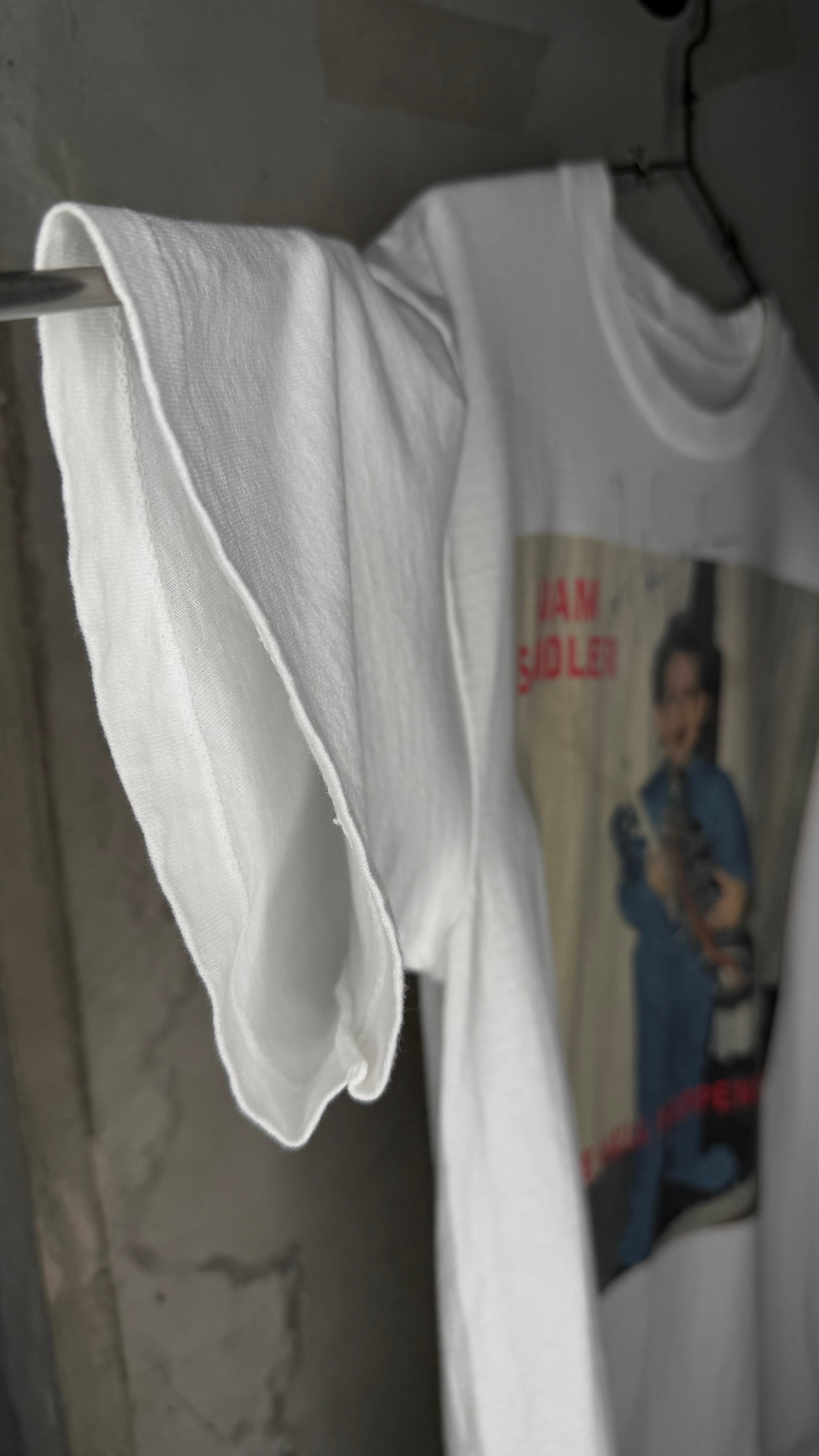 SIGNED ADAM SANDLER SUMMER TOUR 96’ STANDUP COMEDY TEE | CHILD SANDLER | WHAT THE HELL HAPPENED TO ME?