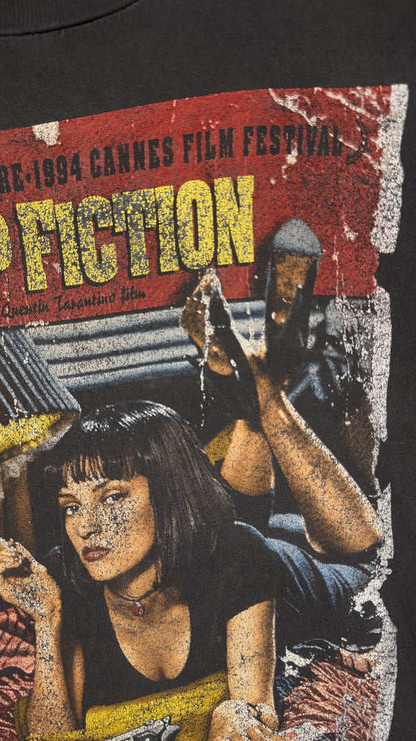 PULP FICTION POSTER PRINT MOVIE PROMO TEE FADER