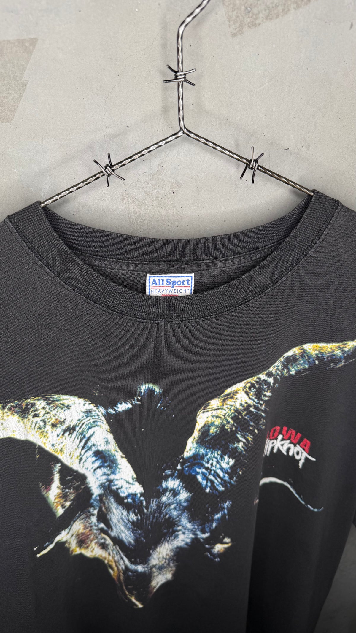 SLIPKNOT IOWA FADED TEE