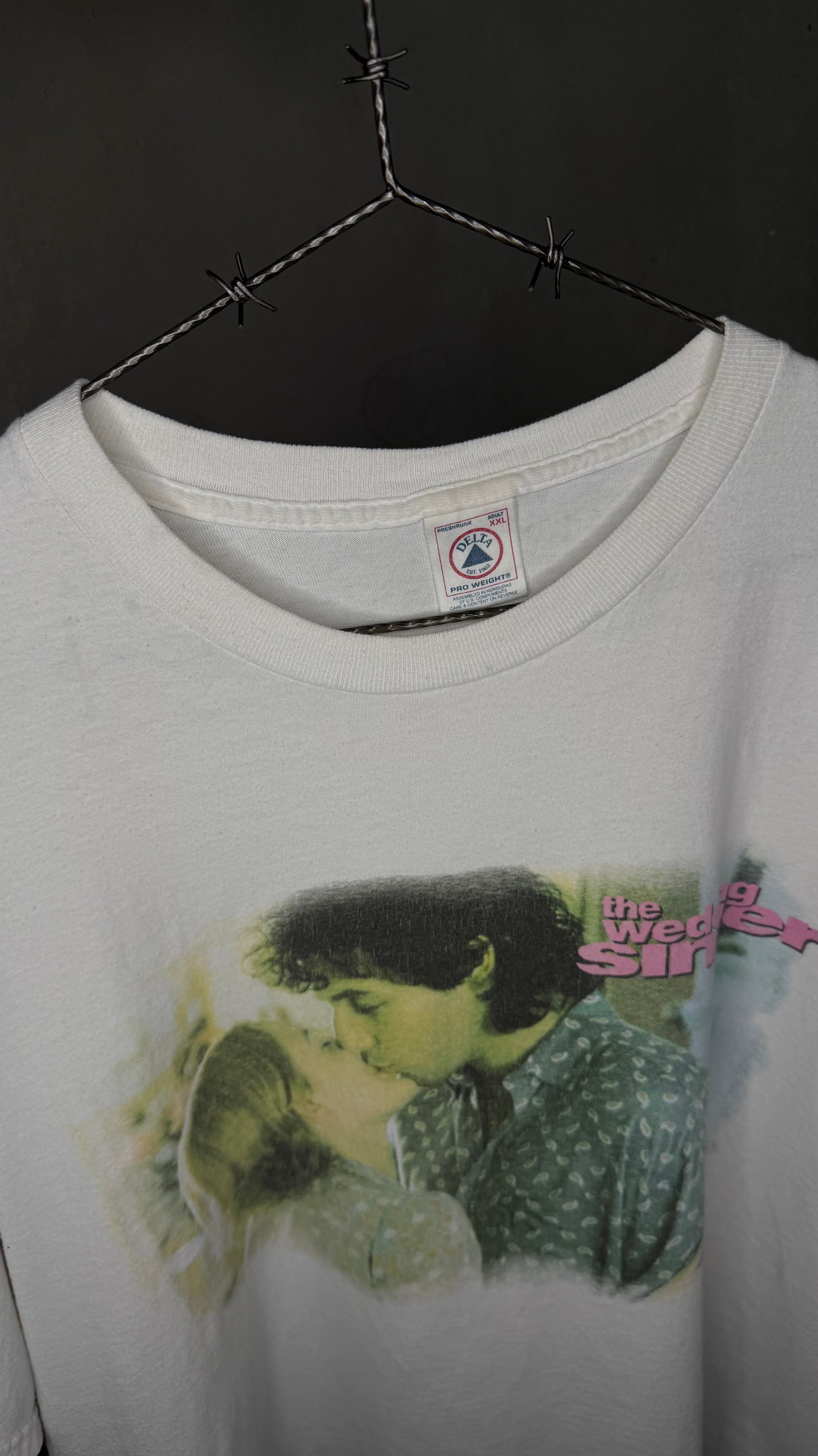 THE WEDDING SINGER ‘GROW OLD WITH YOU’ MOVIE TEE | ADAM SANDLER & DREW BARRYMORE