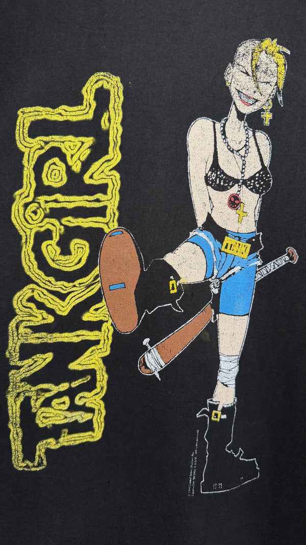 TANK GIRL MOVIE PROMO TEE | EARLY ERA JAMIE HEWLETT COMIC ART