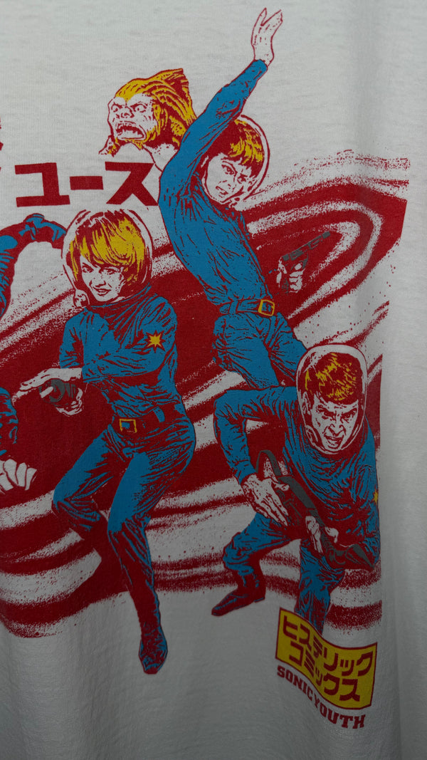 SONIC YOUTH HYSTERIC GLAMOUR ASTRONAUTS TEE | WHITE VARIANT