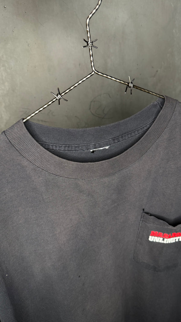 MARLBORO CIGARETTES FADED POCKET TEE | LIZARD BACK HIT