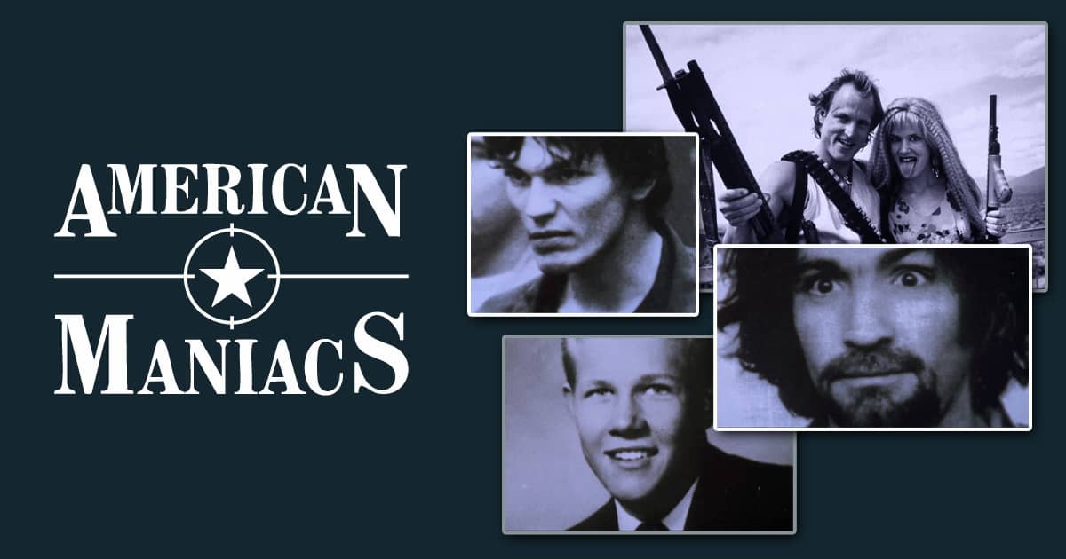 NATURAL BORN KILLERS AMERICAN MANIACS MOVIE TEE | SOUNDTRACK BACKHIT