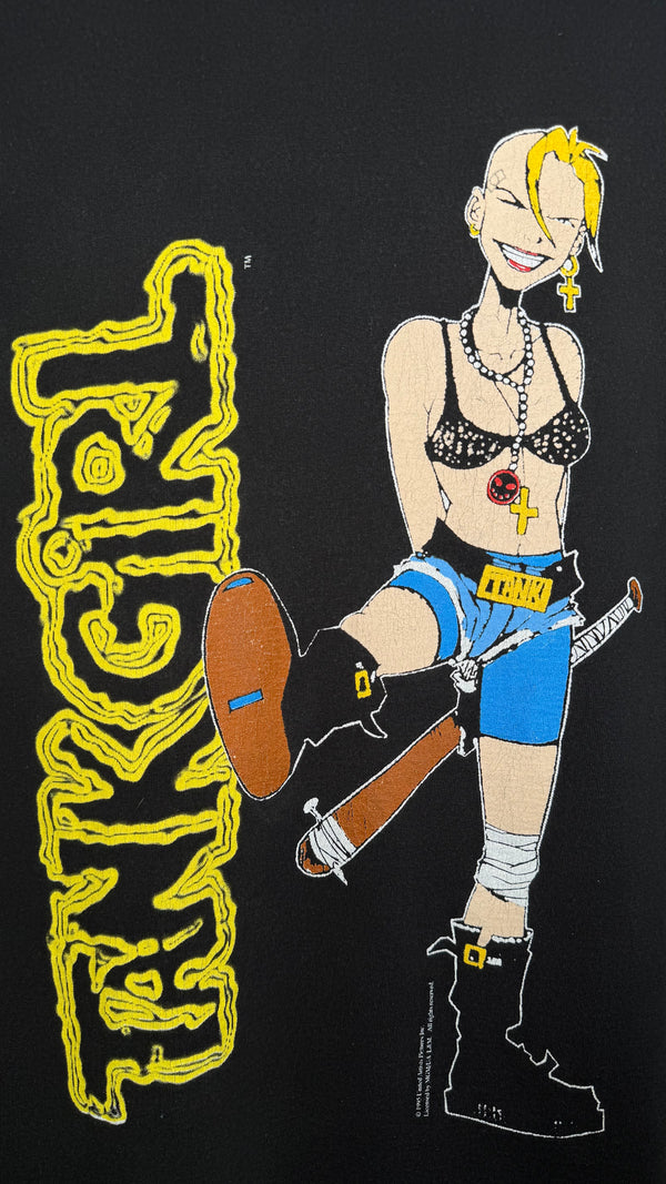 TANK GIRL MOVIE PROMO TEE | EARLY ERA JAMIE HEWLETT COMIC ART