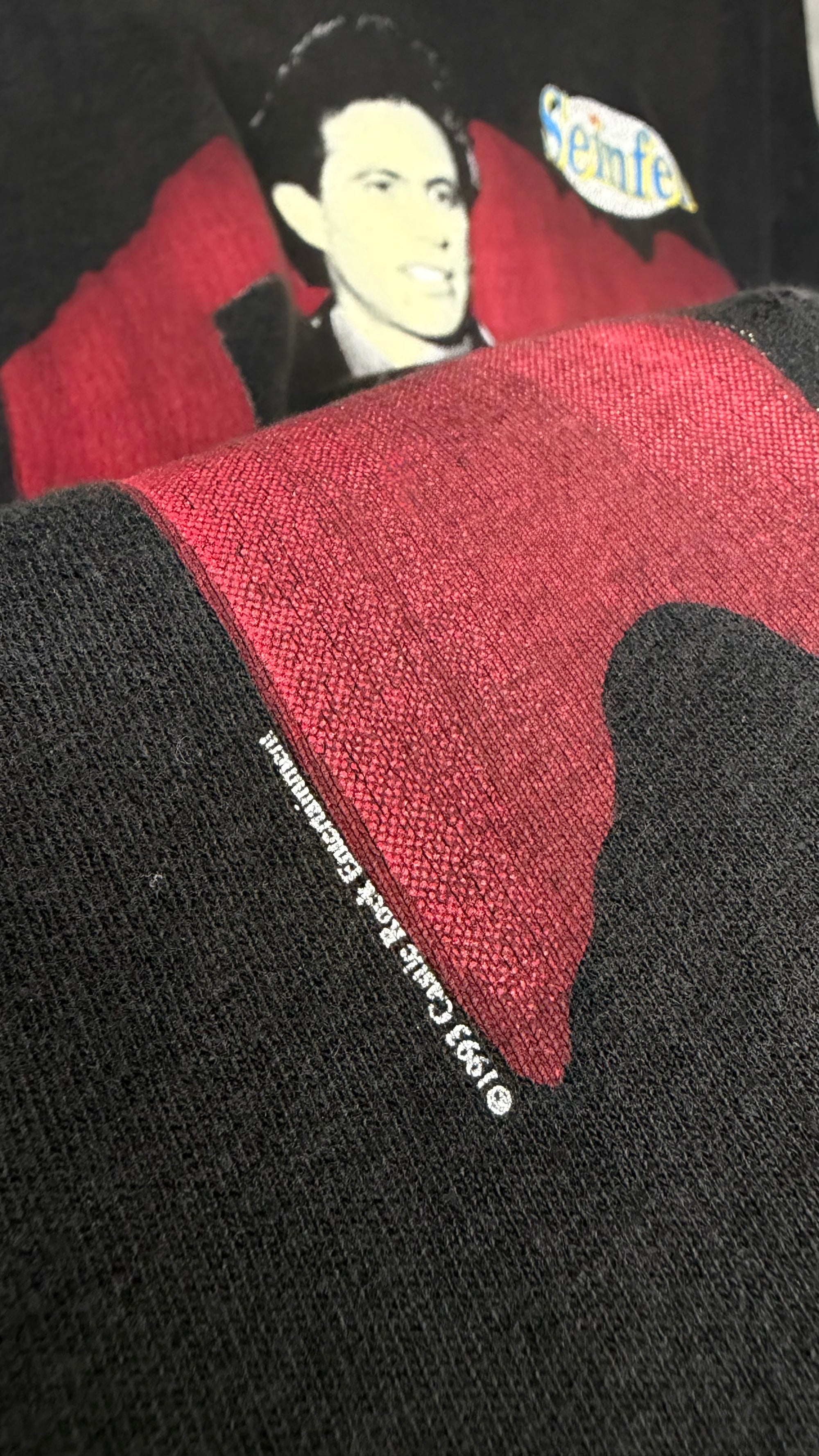 JERRY SEINFELD RARE TV SHOW PROMO TEE