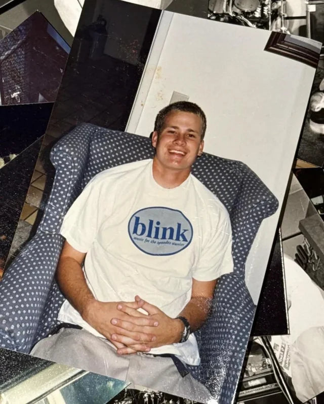 BLINK ‘MUSIC FOR THE SPANDEX WARRIOR’ TEE 94’ | PRE-182 ERA | ULTRA RARE BLINK 182 | HANDMADE BY TOM DELONGE & MARK HOPPUS