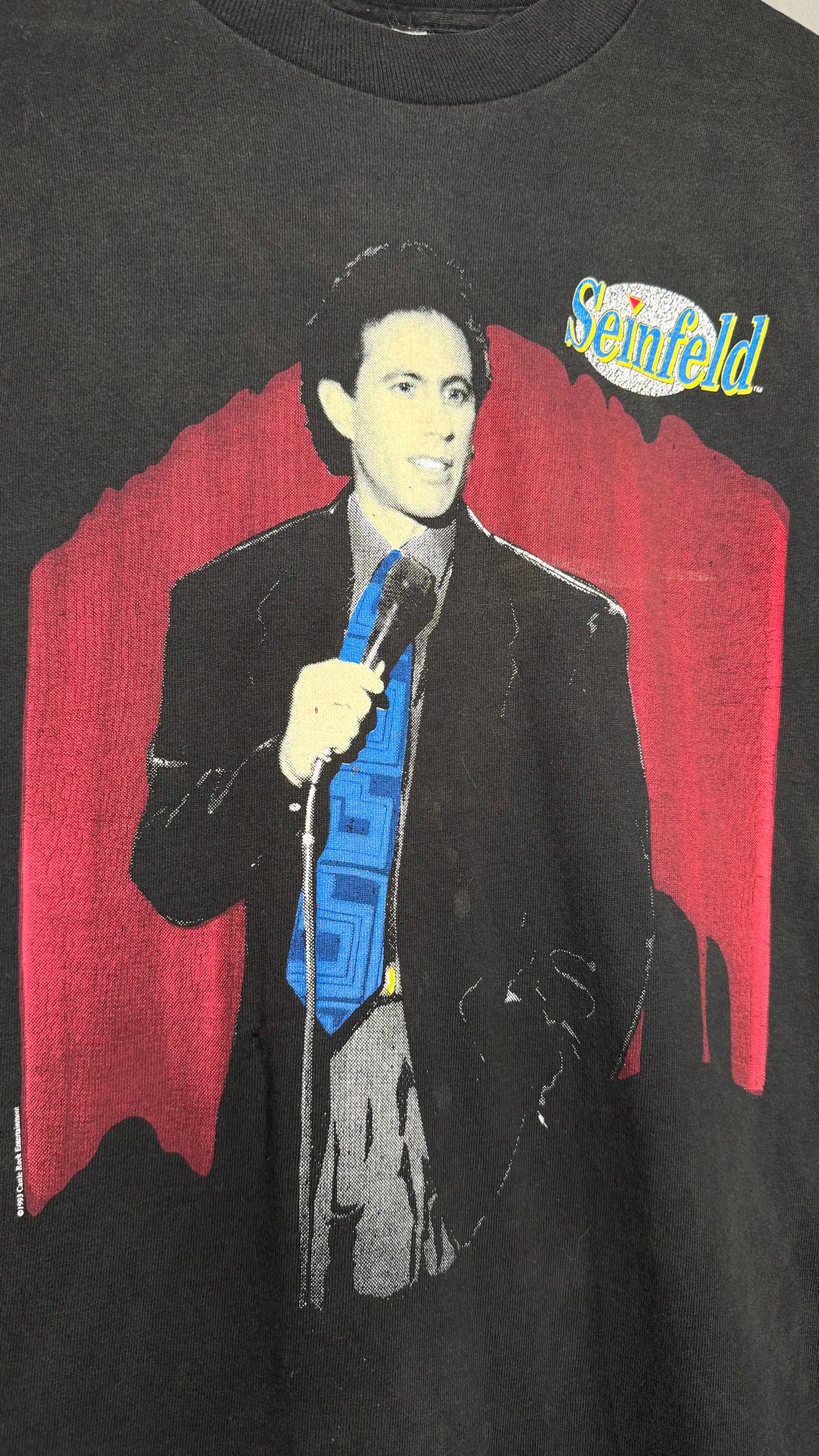 JERRY SEINFELD RARE TV SHOW PROMO TEE