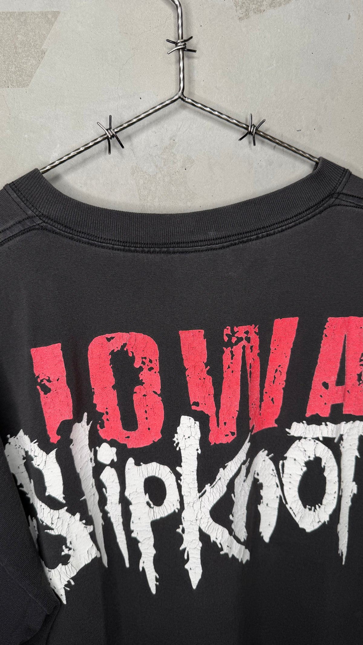 SLIPKNOT IOWA FADED TEE