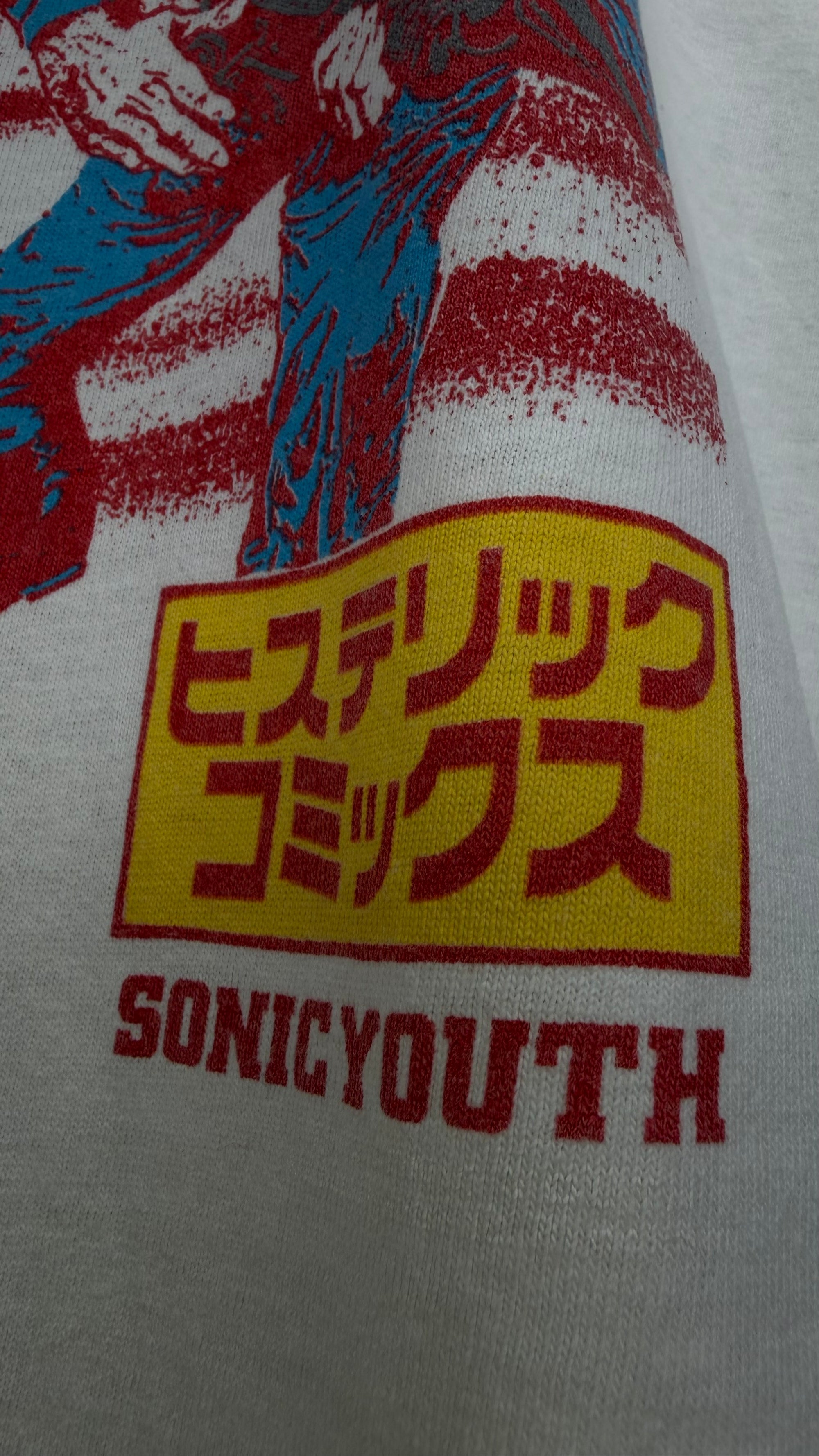SONIC YOUTH HYSTERIC GLAMOUR ASTRONAUTS TEE | WHITE VARIANT