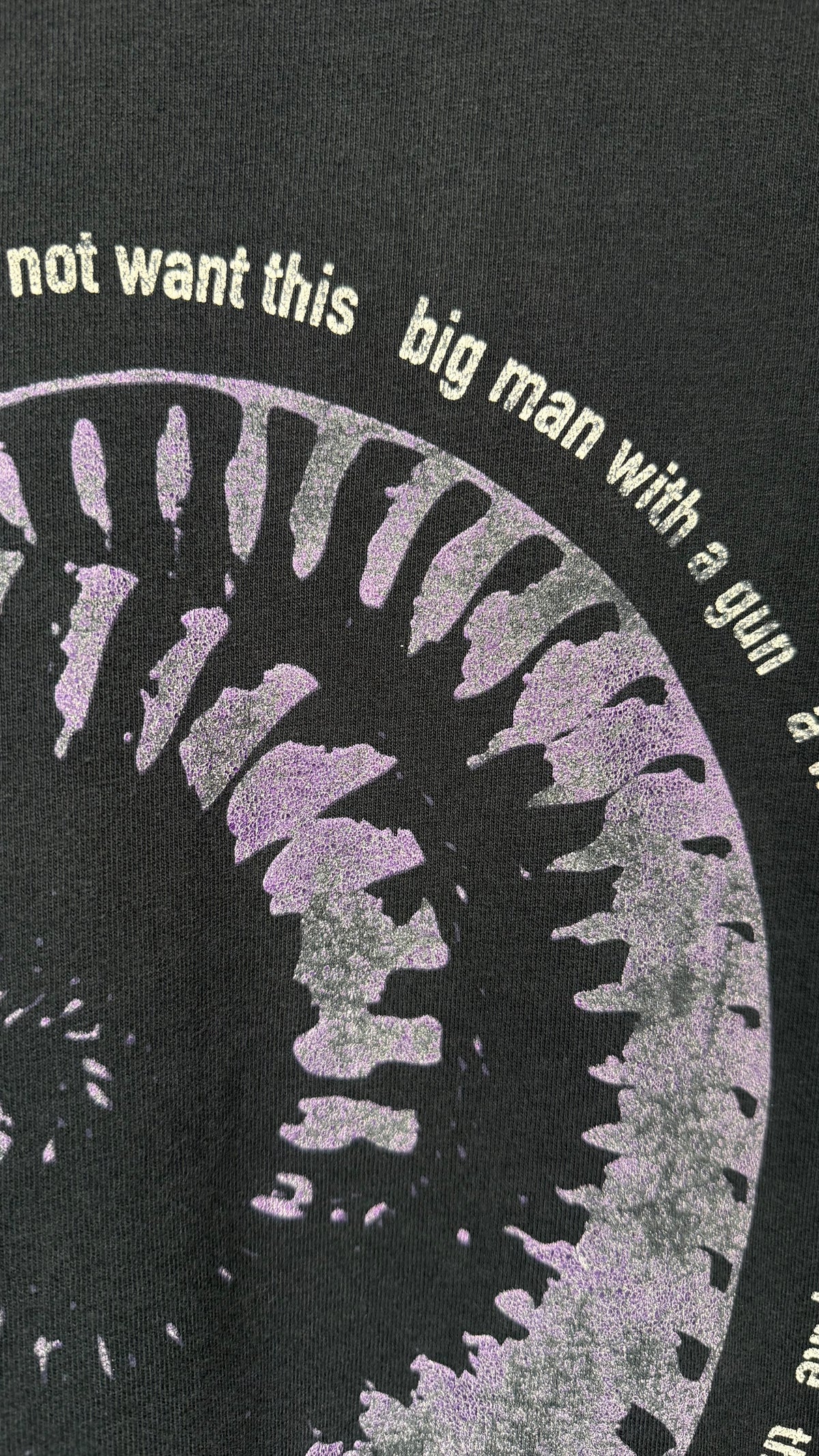 NINE INCH NAILS DOWNWARD SPIRAL EMBROIDERED TEE