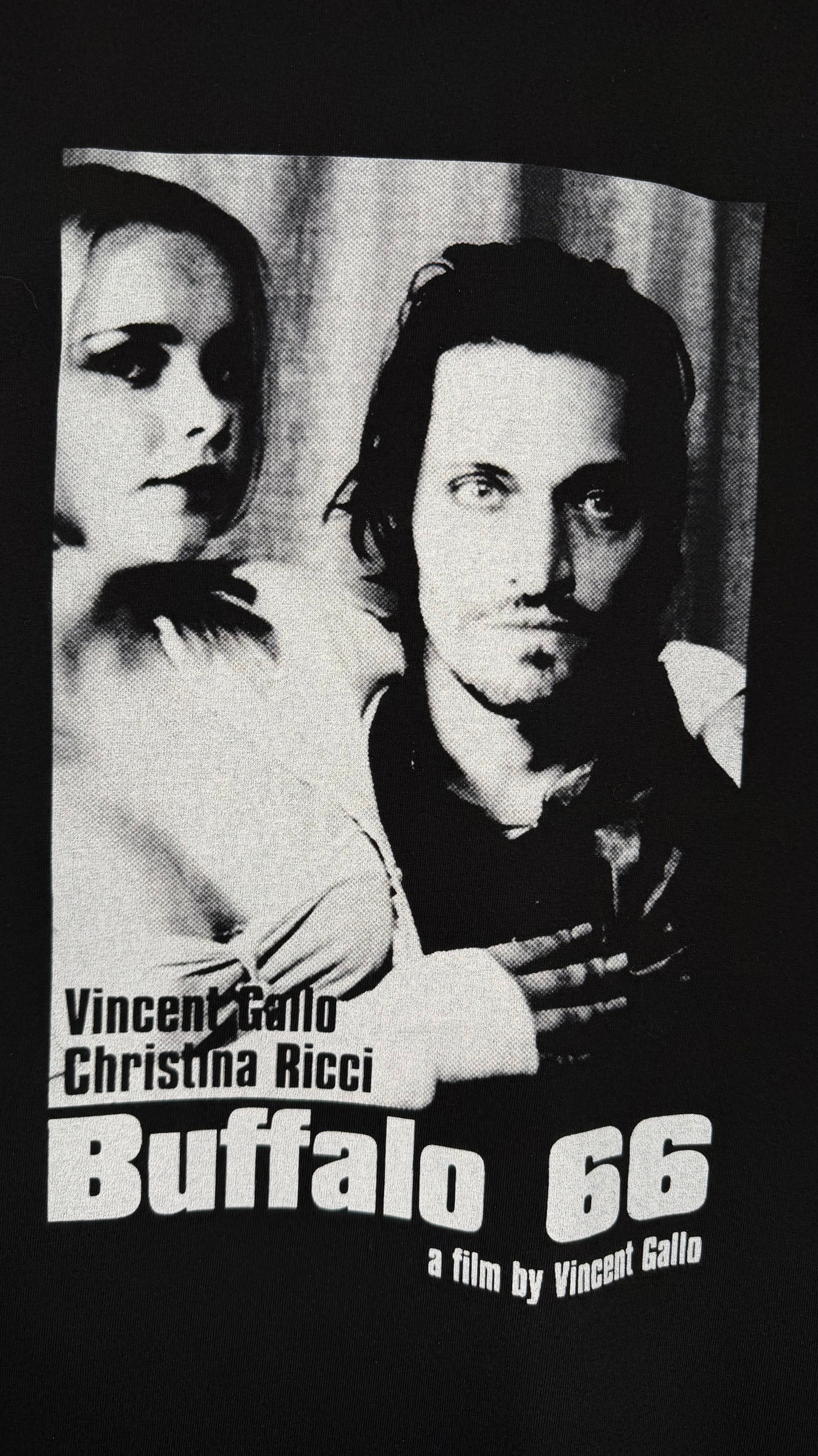 BUFFALO ‘66 MOVIE TEE | CHRISTINA RICCI & VINCENT GALLO | BLACK & WHITE PRINT VARIANT