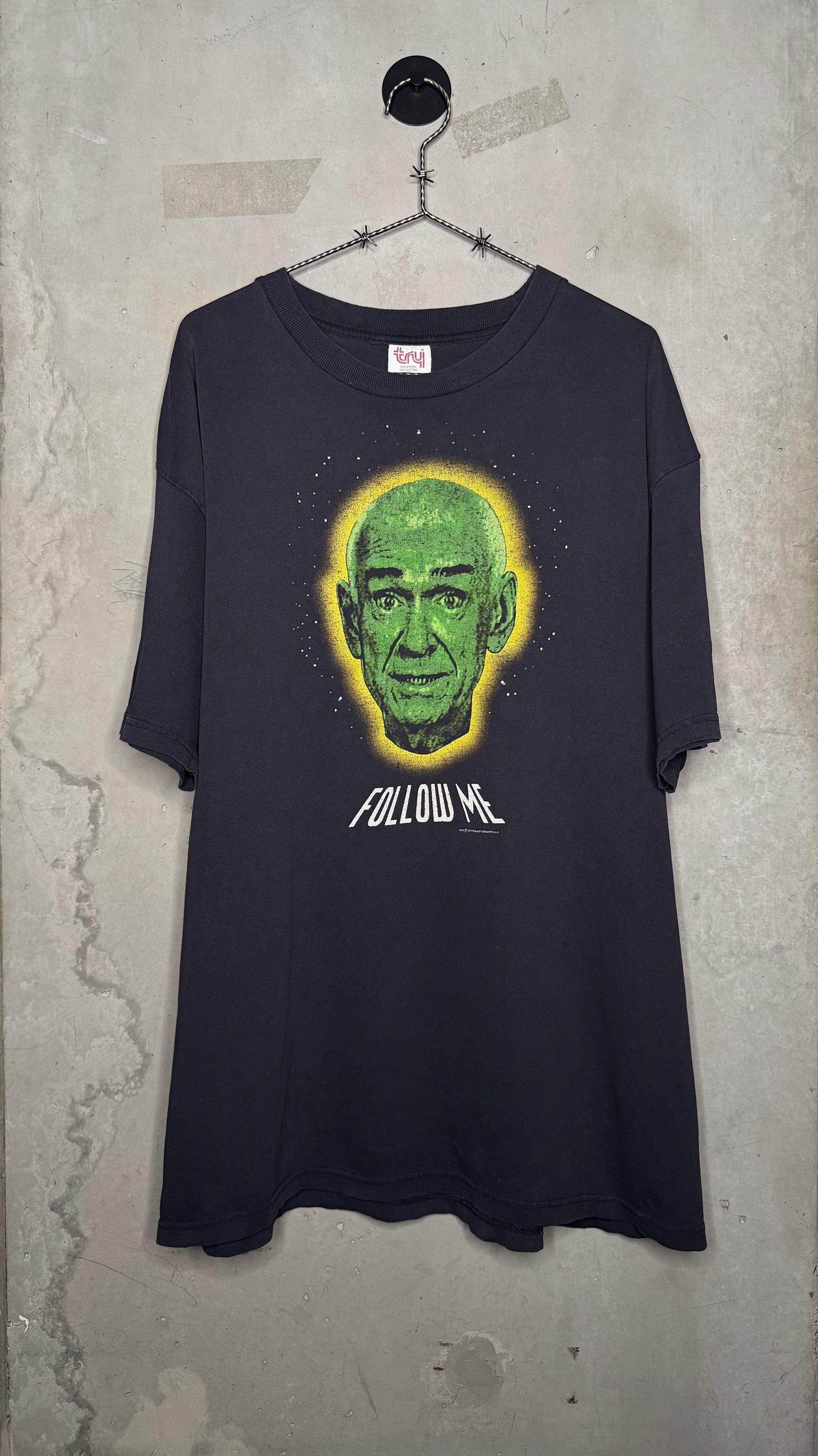 HEAVENS GATE ‘FOLLOW ME’ TEE | CULT LEADER MARSHALL APPLEWHITE