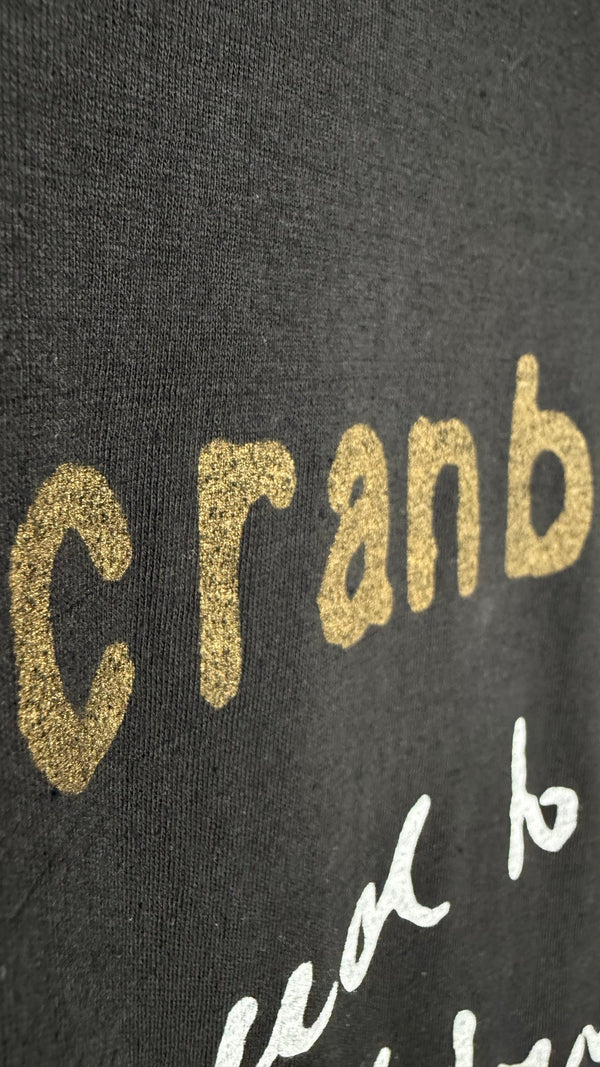 THE CRANBERRIES ZOMBIE TEE | NO NEED TO ARGUE WORLD TOUR 95’ | EURO BLACK VARIANT