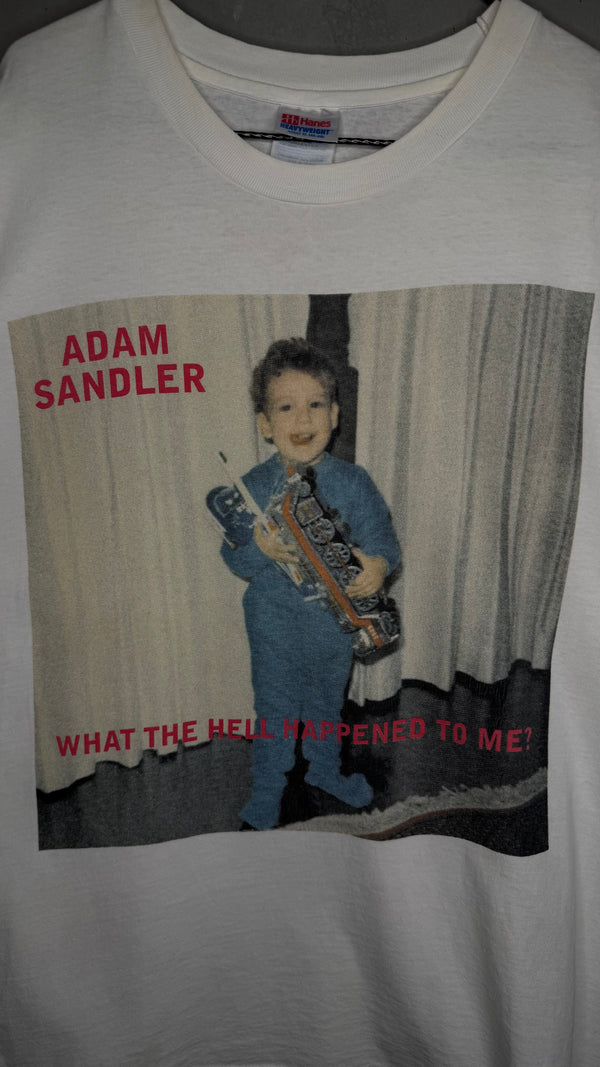 ADAM SANDLER SUMMER TOUR 96’ STANDUP COMEDY TEE | ‘WHAT THE HELL HAPPENED TO ME?’