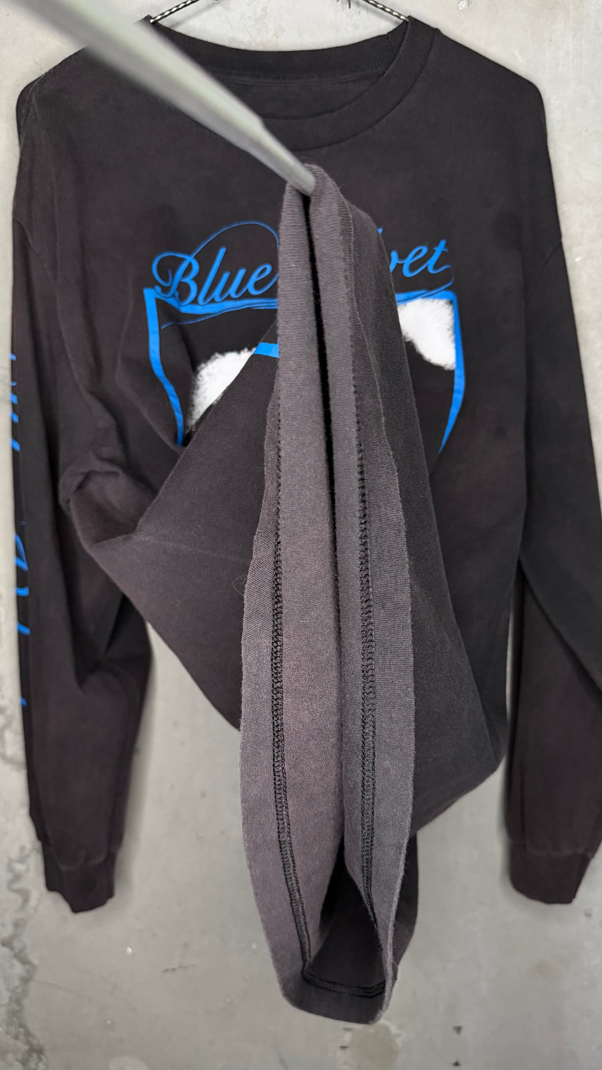 RARE DAVID LYNCH BLUE VELVET LONGSLEEVE TEE