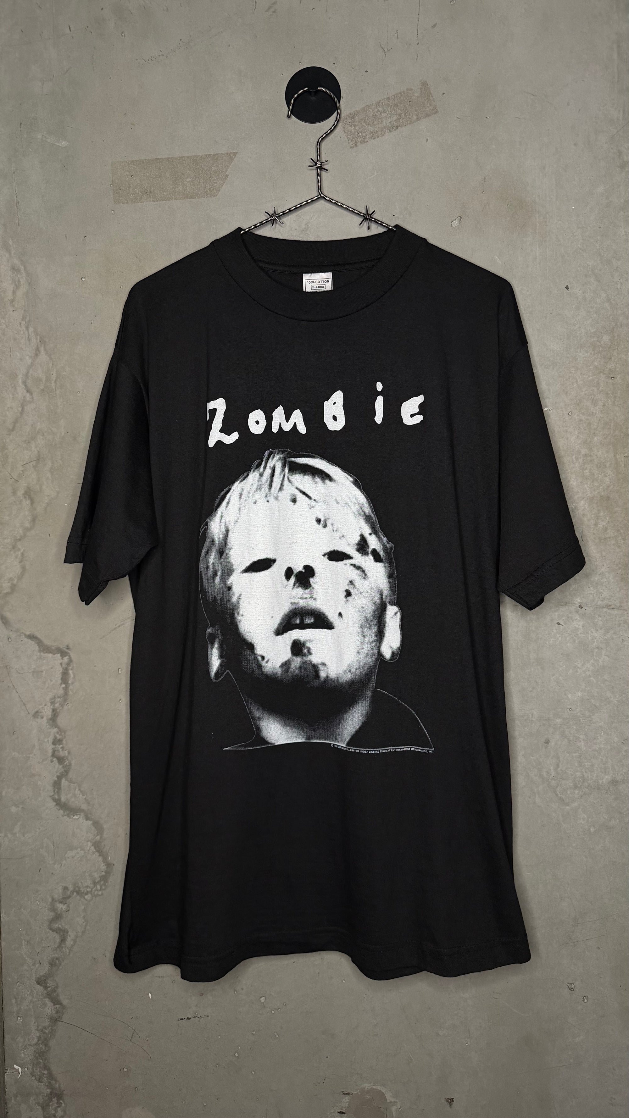 THE CRANBERRIES ZOMBIE TEE | NO NEED TO ARGUE WORLD TOUR 95’ | EURO BLACK VARIANT