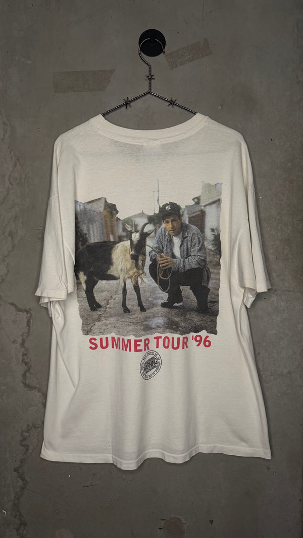ADAM SANDLER SUMMER TOUR 96’ STANDUP COMEDY TEE | ‘WHAT THE HELL HAPPENED TO ME?’