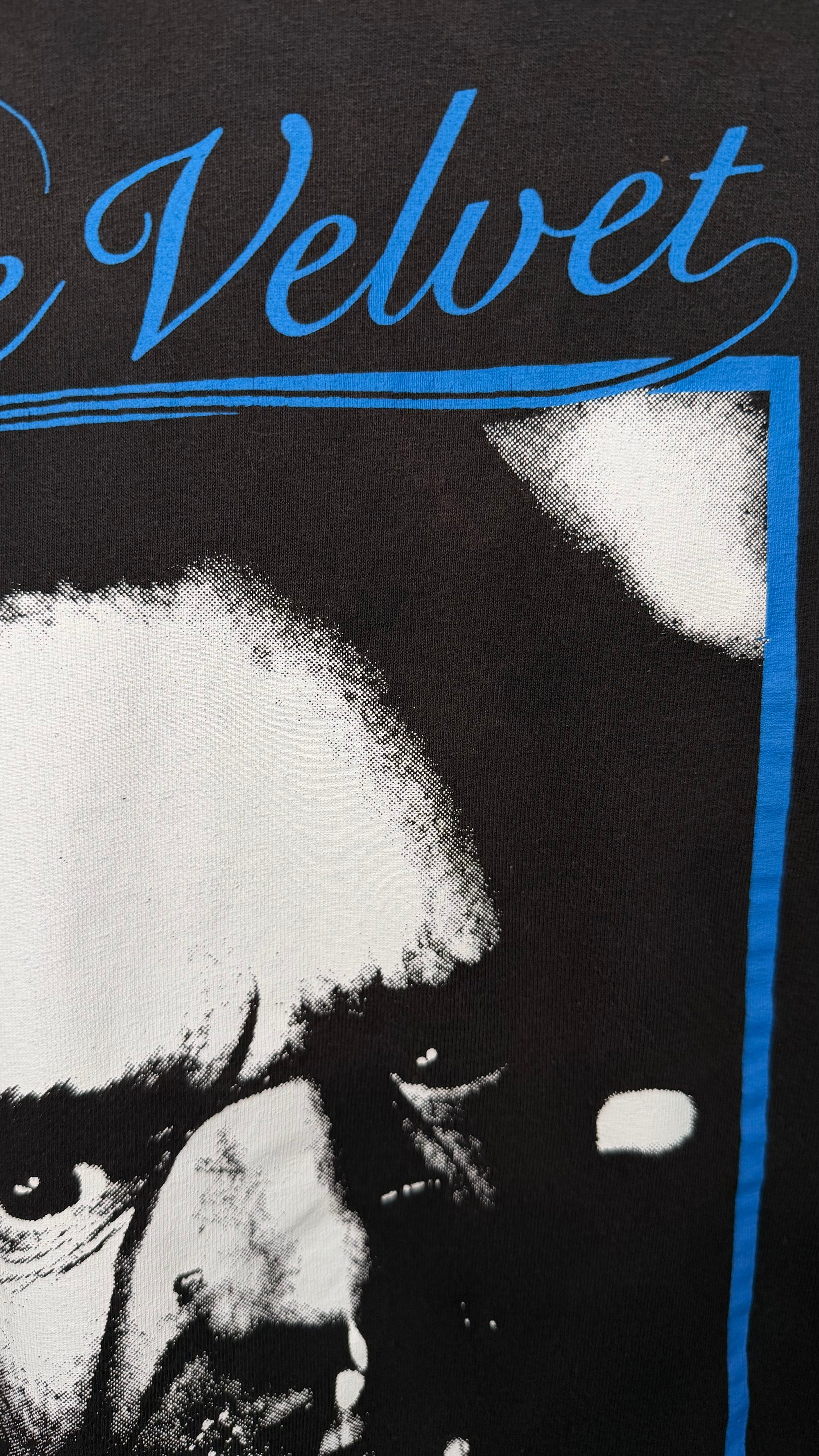 RARE DAVID LYNCH BLUE VELVET LONGSLEEVE TEE