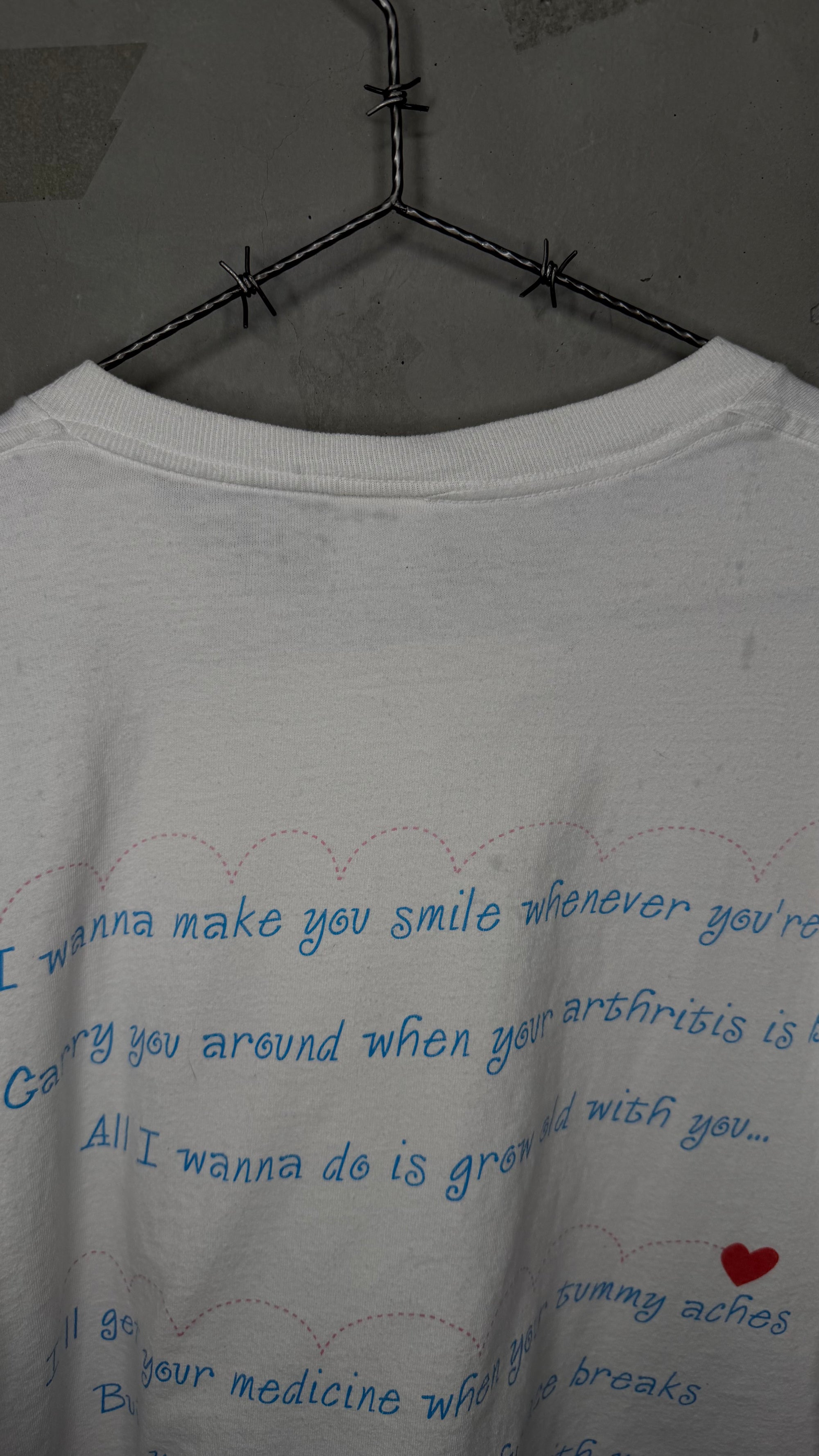 THE WEDDING SINGER ‘GROW OLD WITH YOU’ MOVIE TEE | ADAM SANDLER & DREW BARRYMORE