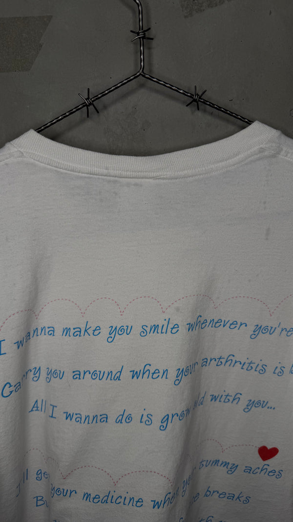 THE WEDDING SINGER ‘GROW OLD WITH YOU’ MOVIE TEE | ADAM SANDLER & DREW BARRYMORE