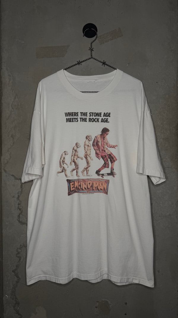 ENCINO MAN MOVIE PROMO TEE | POSTER PRINT VARIANT | BRENDAN FRASER ∙ SEAN ASTIN ∙ PAULY SHORE ∙ GRAIL