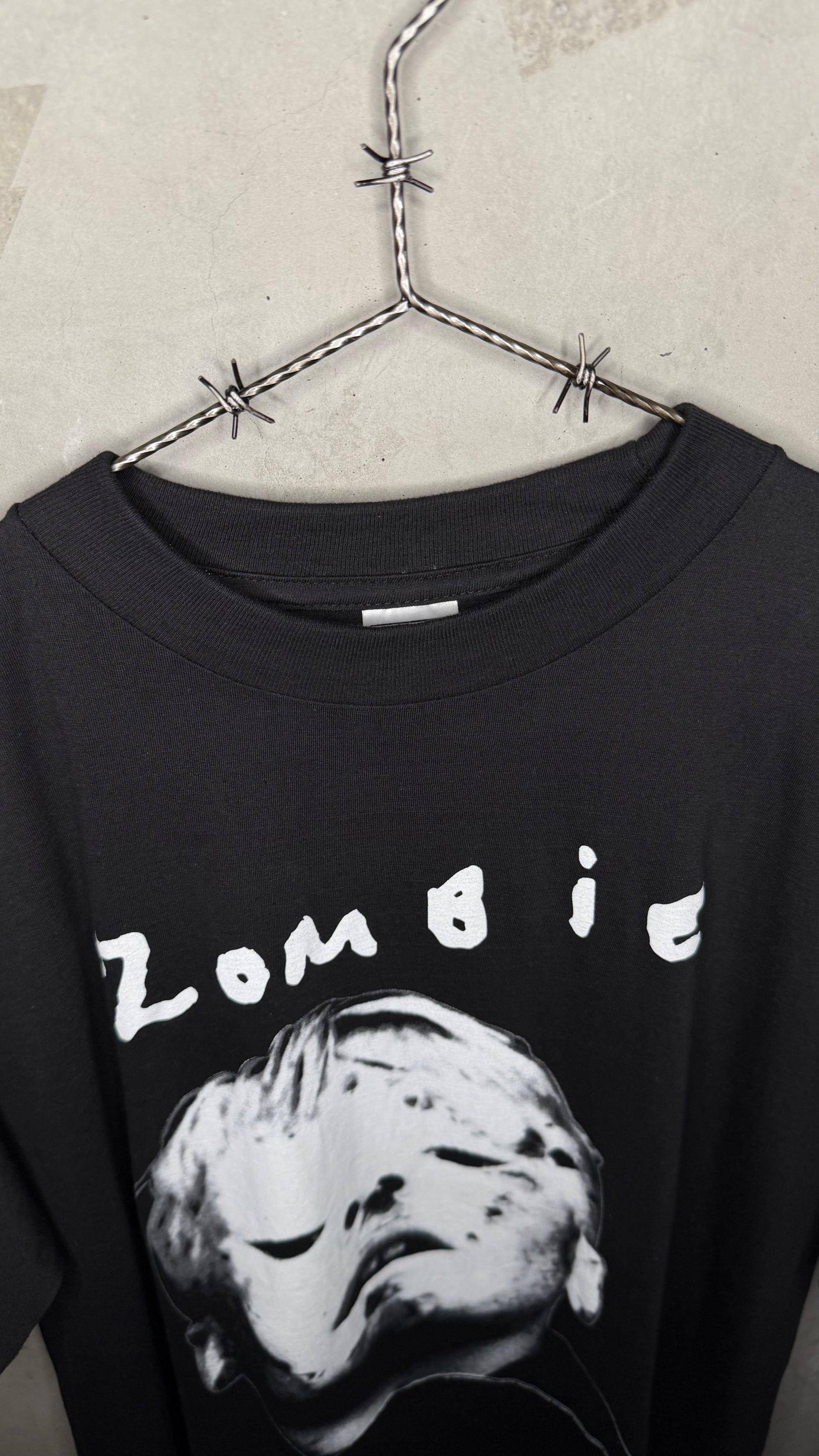 THE CRANBERRIES ZOMBIE TEE | NO NEED TO ARGUE WORLD TOUR 95’ | EURO BLACK VARIANT
