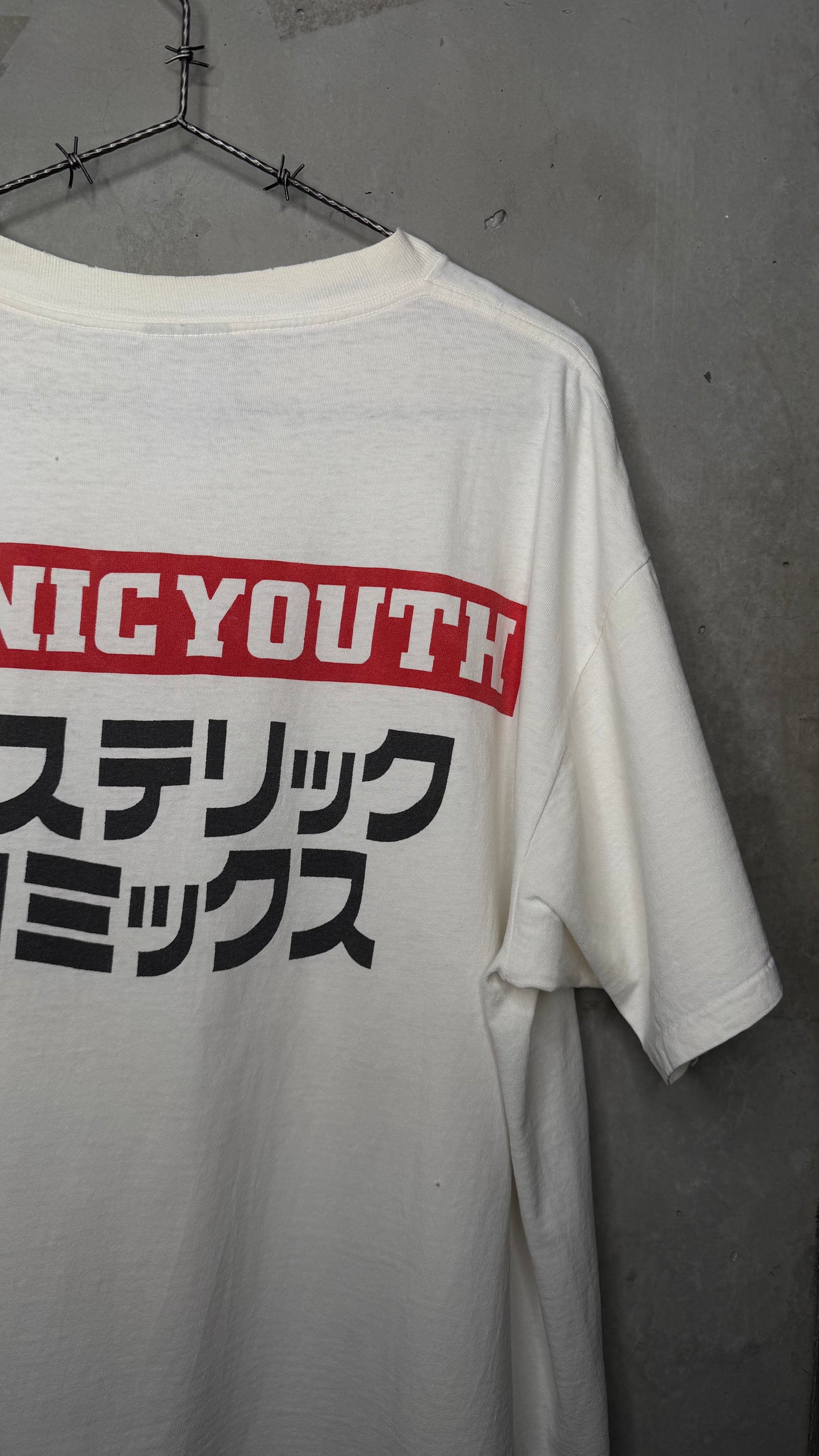 SONIC YOUTH HYSTERIC GLAMOUR ASTRONAUTS TEE | WHITE VARIANT