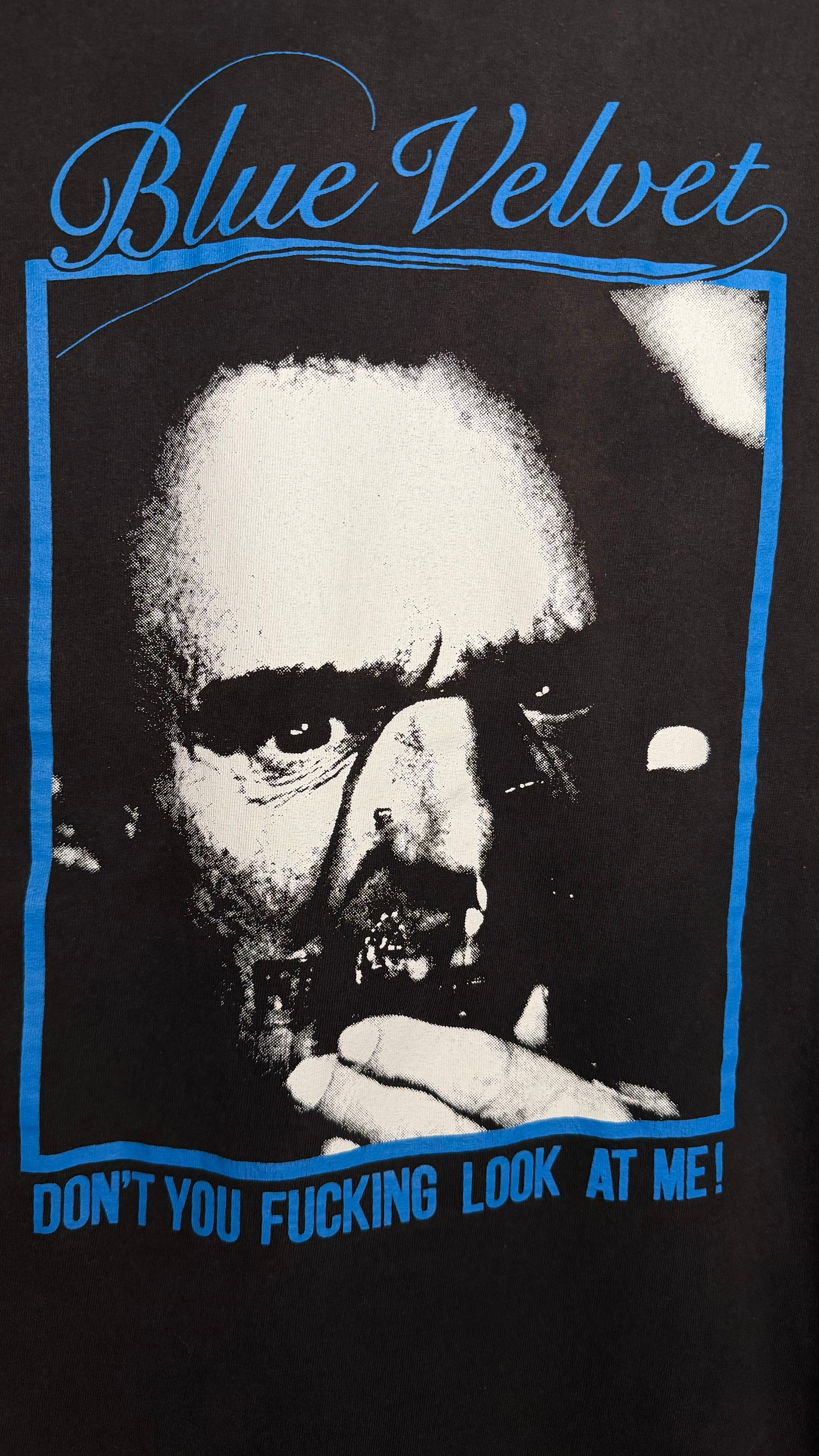 RARE DAVID LYNCH BLUE VELVET LONGSLEEVE TEE