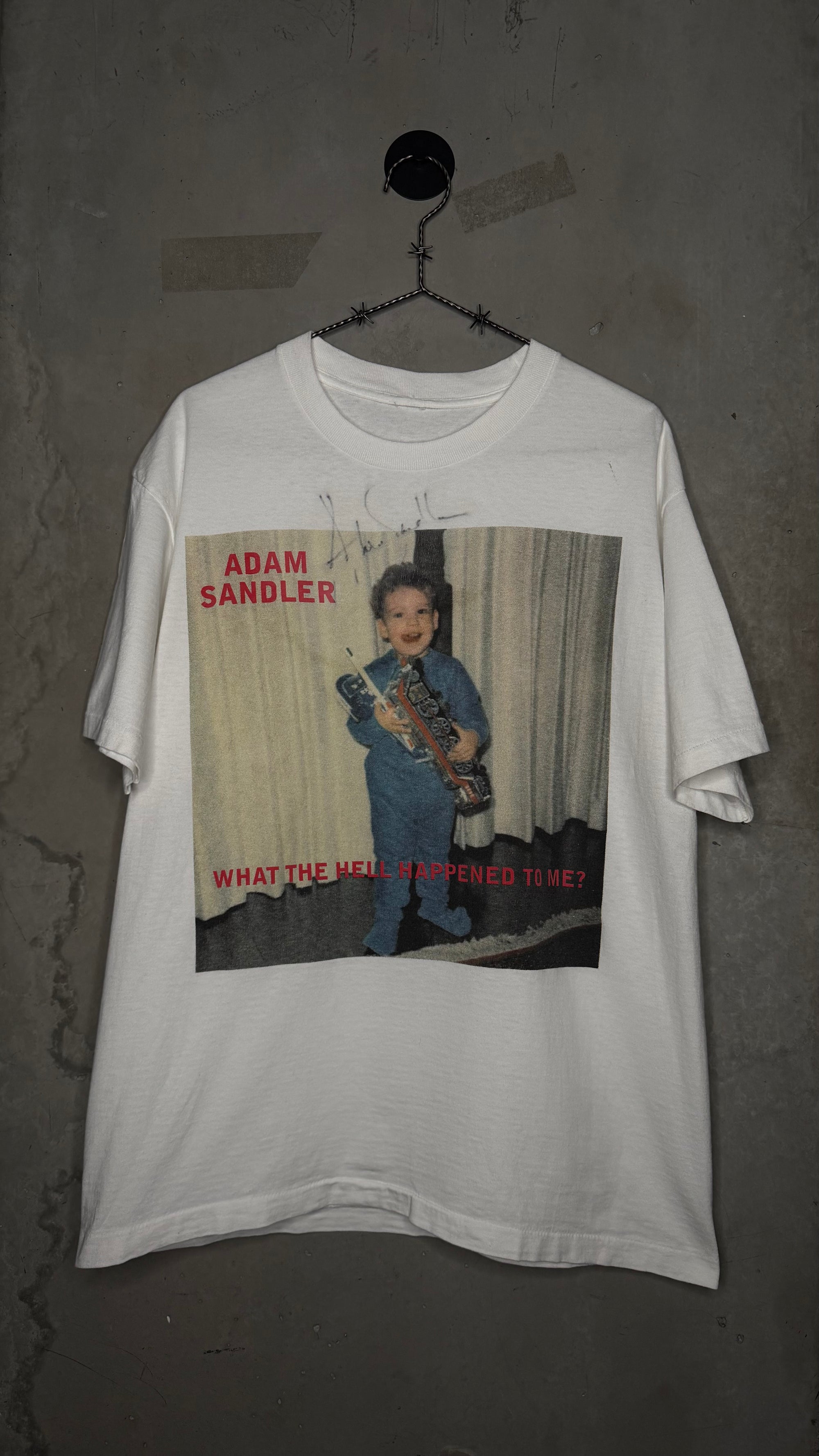 ADAM SANDLER SUMMER TOUR 96’ STANDUP COMEDY TEE | CHILD SANDLER | WHAT THE HELL HAPPENED TO ME?