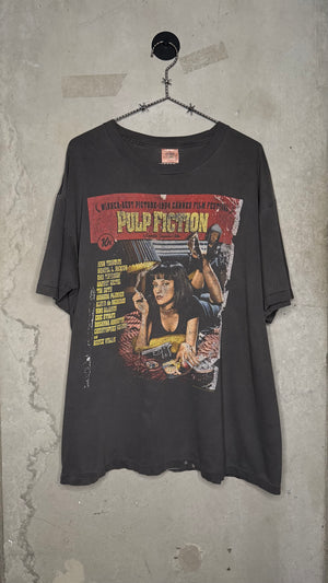 PULP FICTION POSTER PRINT MOVIE PROMO TEE FADER