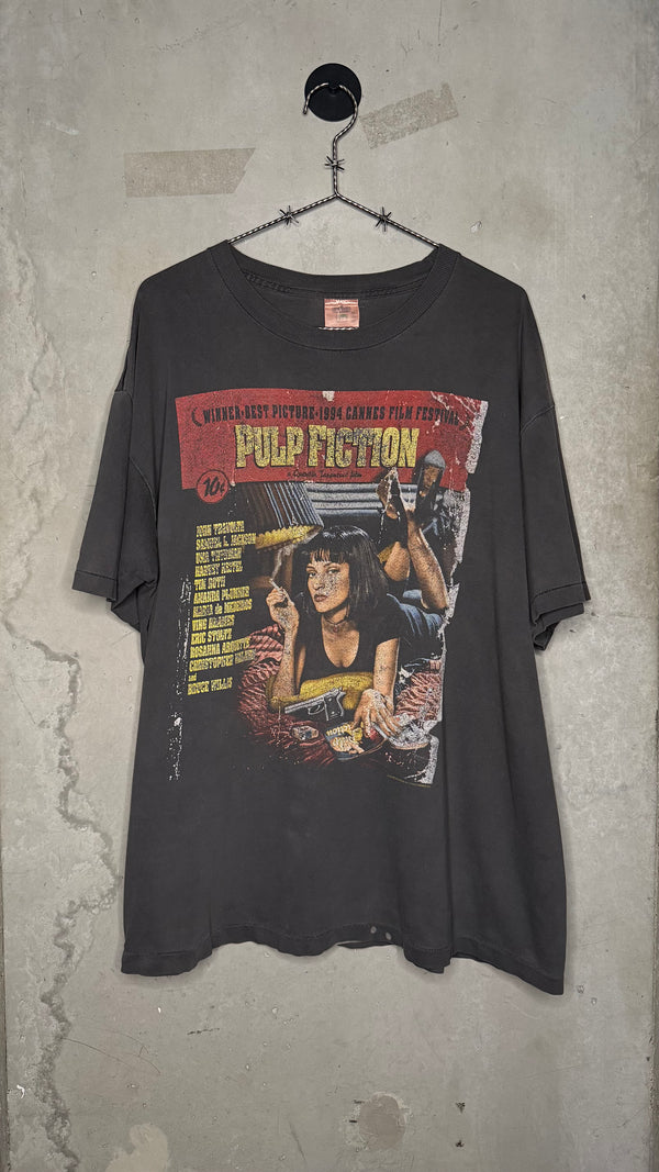 PULP FICTION POSTER PRINT MOVIE PROMO TEE FADER