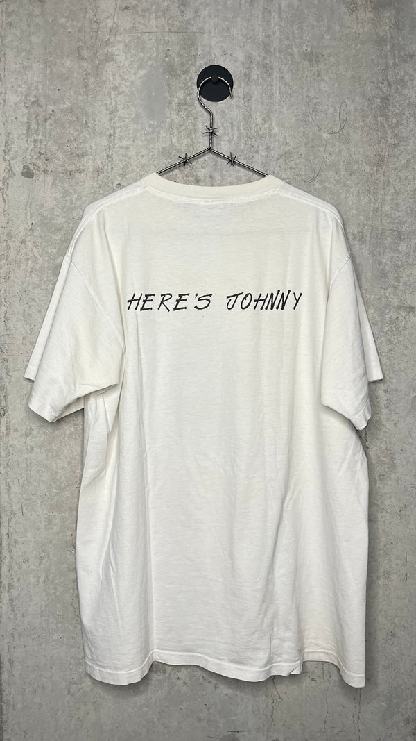 THE SHINING “HERE’S JOHNNY” TEE | HORROR MOVIE GRAIL