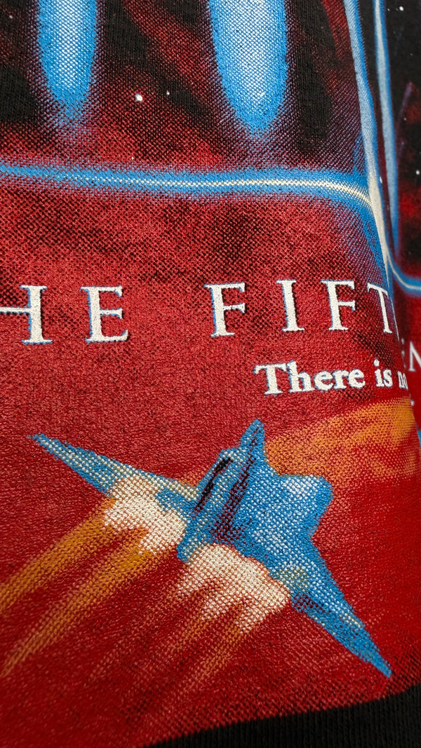 THE FIFTH ELEMENT POSTER PRINT TEE 97’ | BRUCE WILLIS HOLY GRAIL