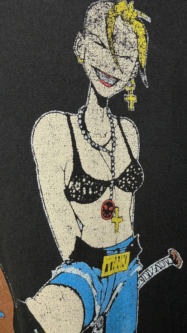 TANK GIRL MOVIE PROMO TEE | EARLY ERA JAMIE HEWLETT COMIC ART