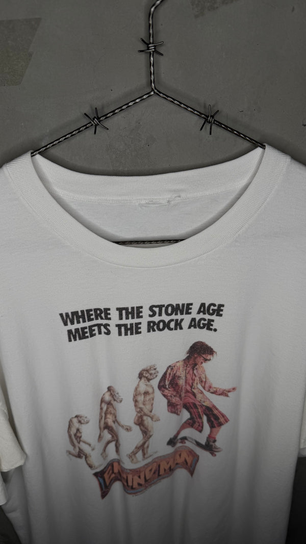 ENCINO MAN MOVIE PROMO TEE | POSTER PRINT VARIANT | BRENDAN FRASER ∙ SEAN ASTIN ∙ PAULY SHORE ∙ GRAIL