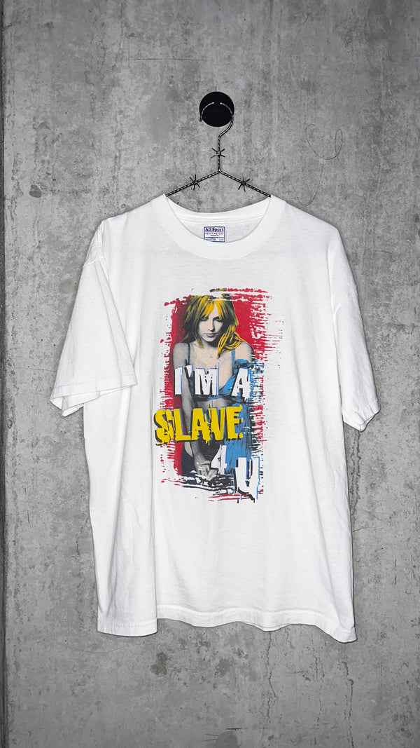 BRITNEY SPEARS RARE TOUR TEE |
I'M A SLAVE 4 U | SINGLE STITCH |
LARGE