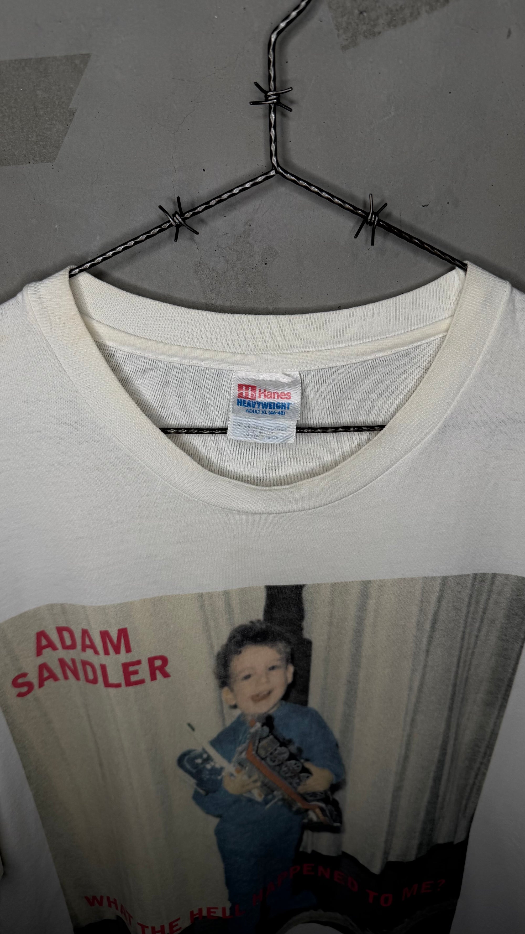 ADAM SANDLER SUMMER TOUR 96’ STANDUP COMEDY TEE | ‘WHAT THE HELL HAPPENED TO ME?’
