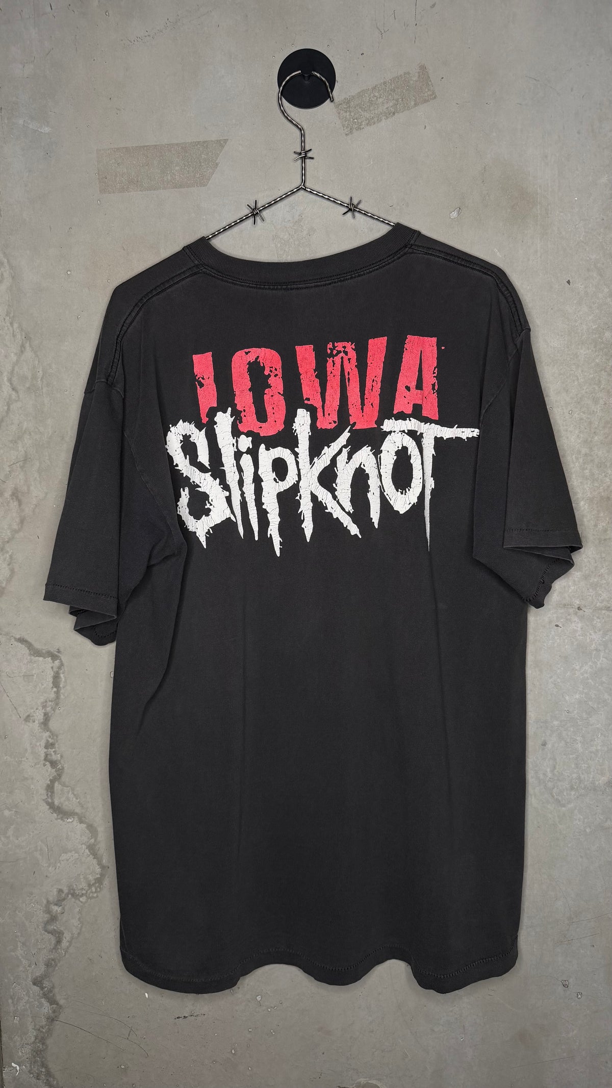 SLIPKNOT IOWA FADED TEE