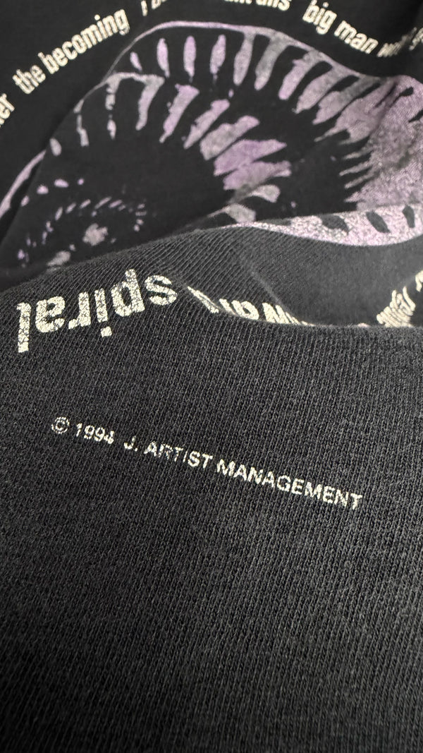 NINE INCH NAILS DOWNWARD SPIRAL EMBROIDERED TEE