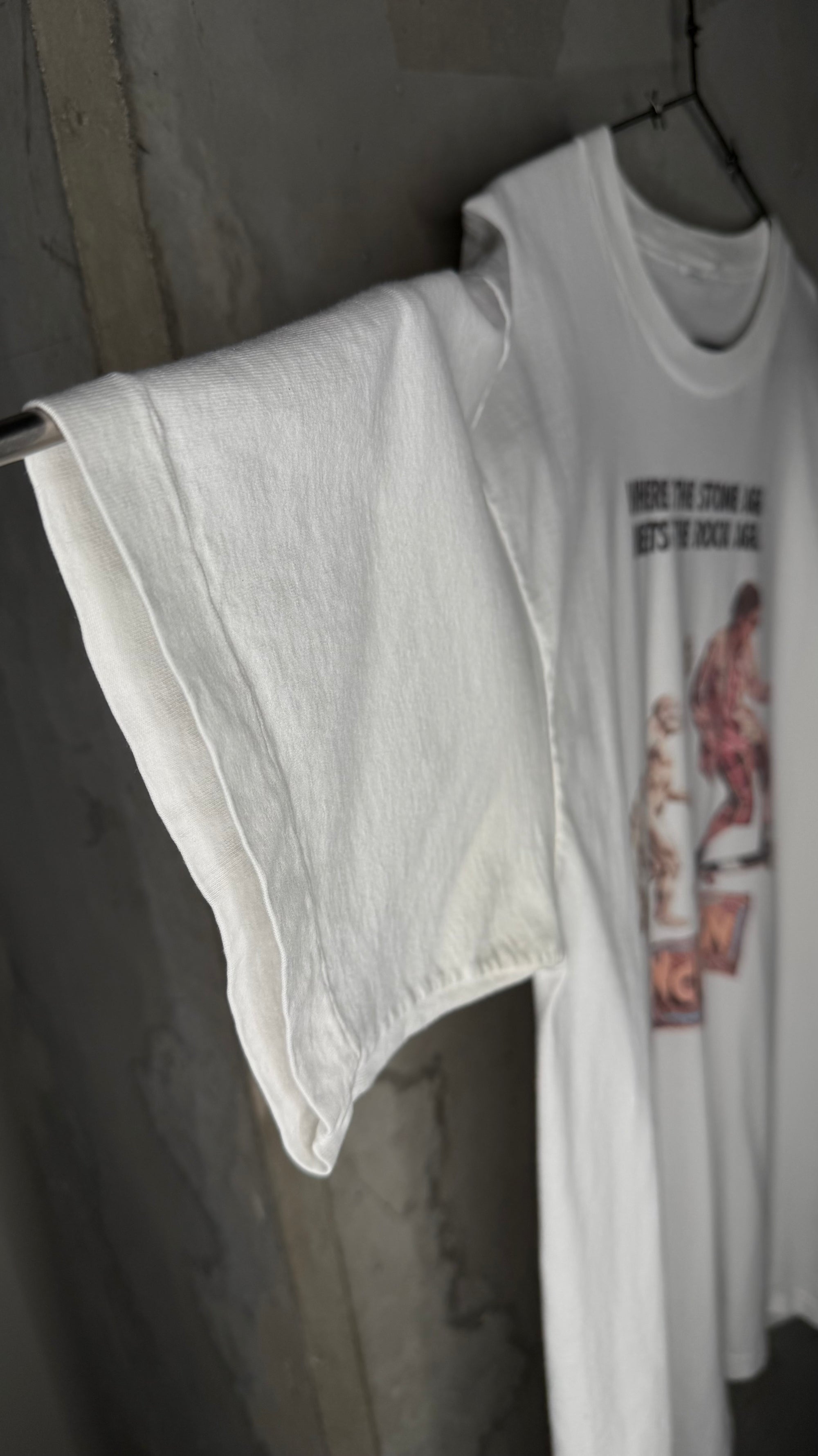 ENCINO MAN MOVIE PROMO TEE | POSTER PRINT VARIANT | BRENDAN FRASER ∙ SEAN ASTIN ∙ PAULY SHORE ∙ GRAIL