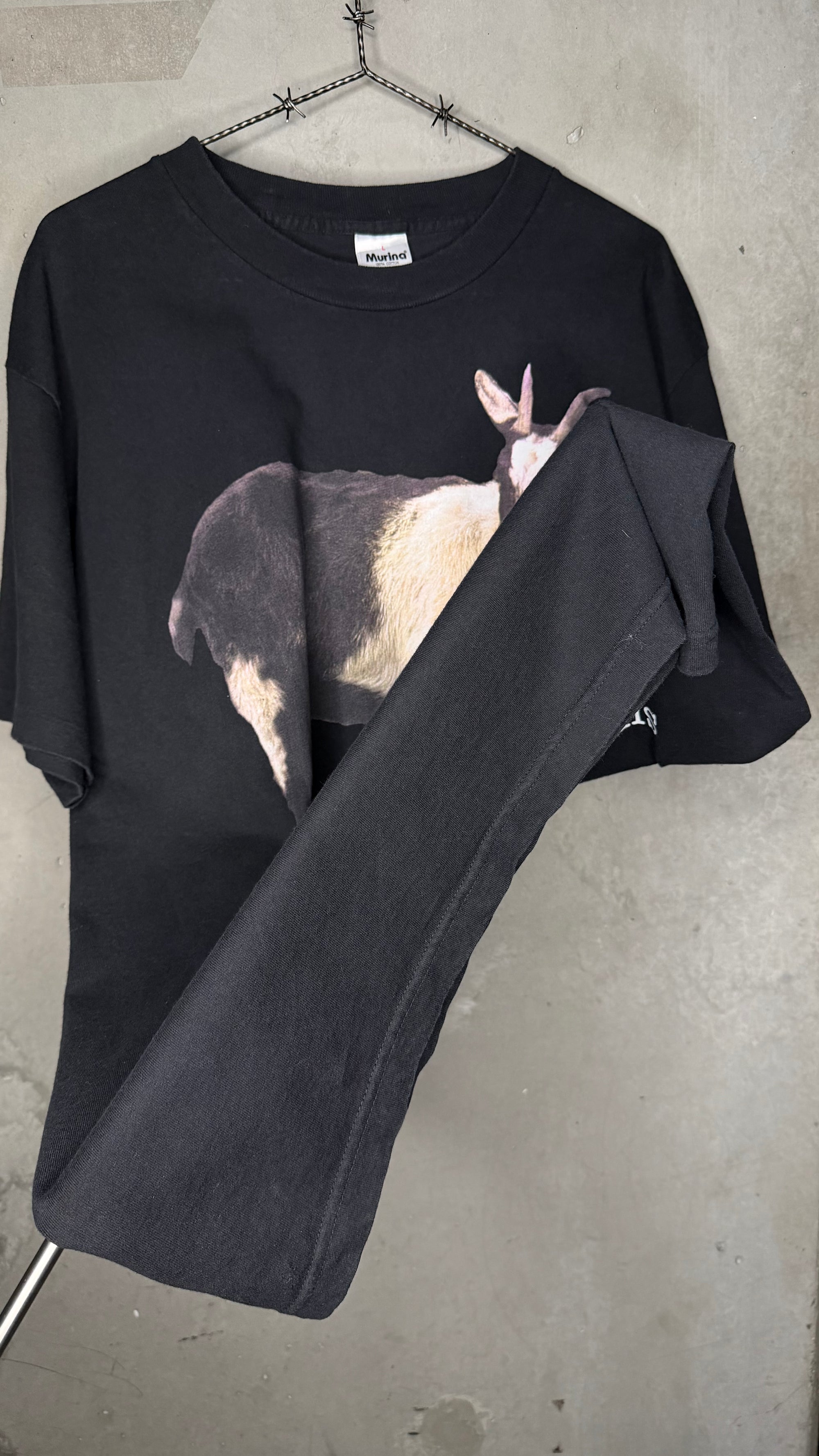 ADAM SANDLER GOAT TEE | ‘WHAT THE HELL HAPPENED TO ME?’ STAND-UP SUMMER TOUR 96’