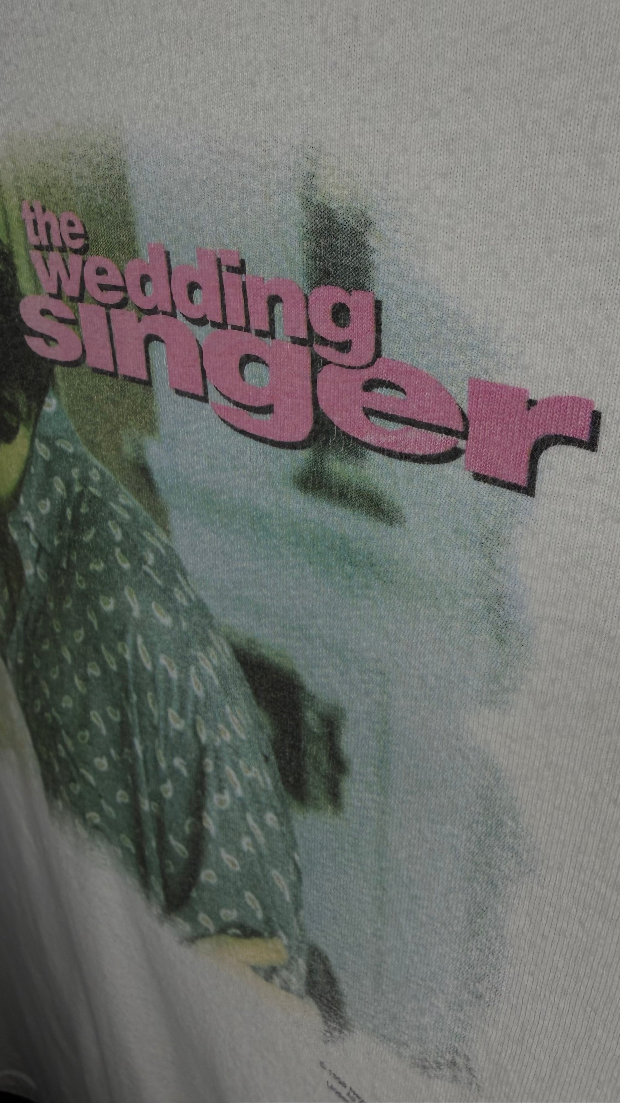 THE WEDDING SINGER ‘GROW OLD WITH YOU’ MOVIE TEE | ADAM SANDLER & DREW BARRYMORE