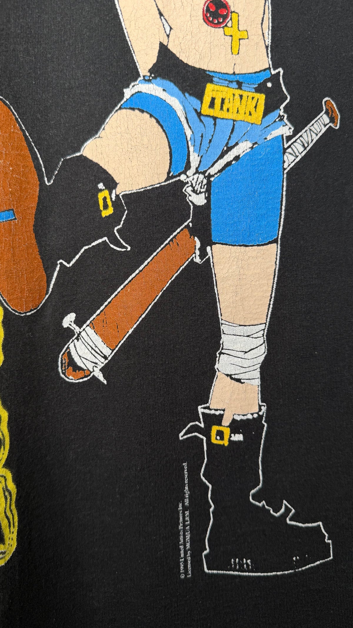 TANK GIRL MOVIE PROMO TEE | EARLY ERA JAMIE HEWLETT COMIC ART