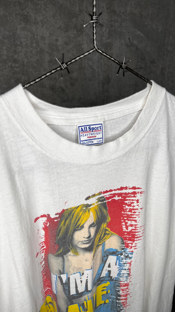 BRITNEY SPEARS RARE TOUR TEE |
I'M A SLAVE 4 U | SINGLE STITCH |
LARGE