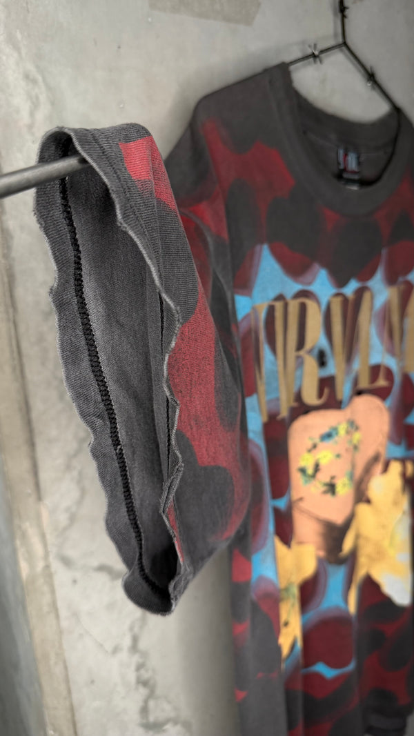 93’ NIRVANA HEART SHAPED BOX ALL OVER PRINT TEE