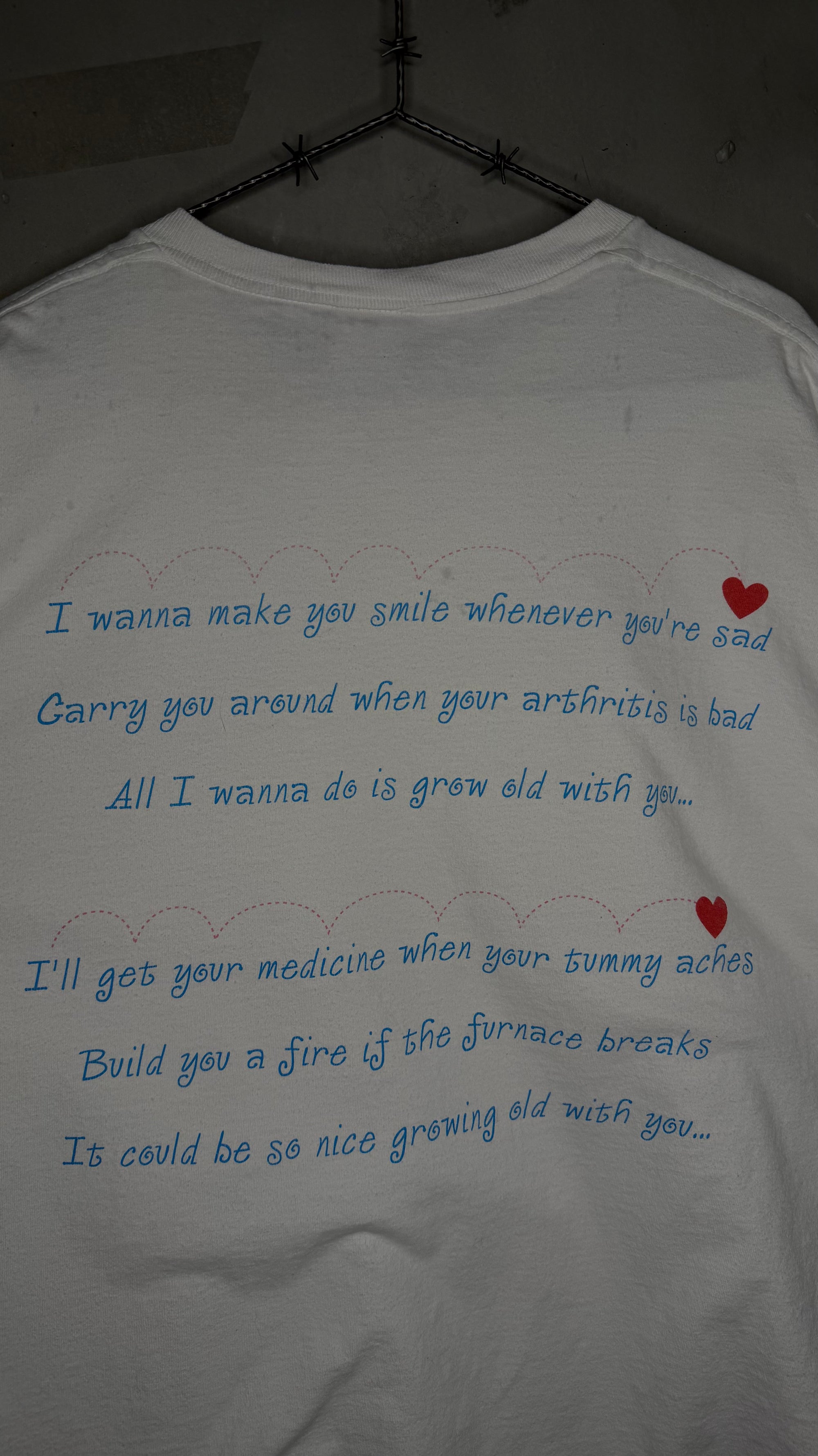THE WEDDING SINGER ‘GROW OLD WITH YOU’ MOVIE TEE | ADAM SANDLER & DREW BARRYMORE