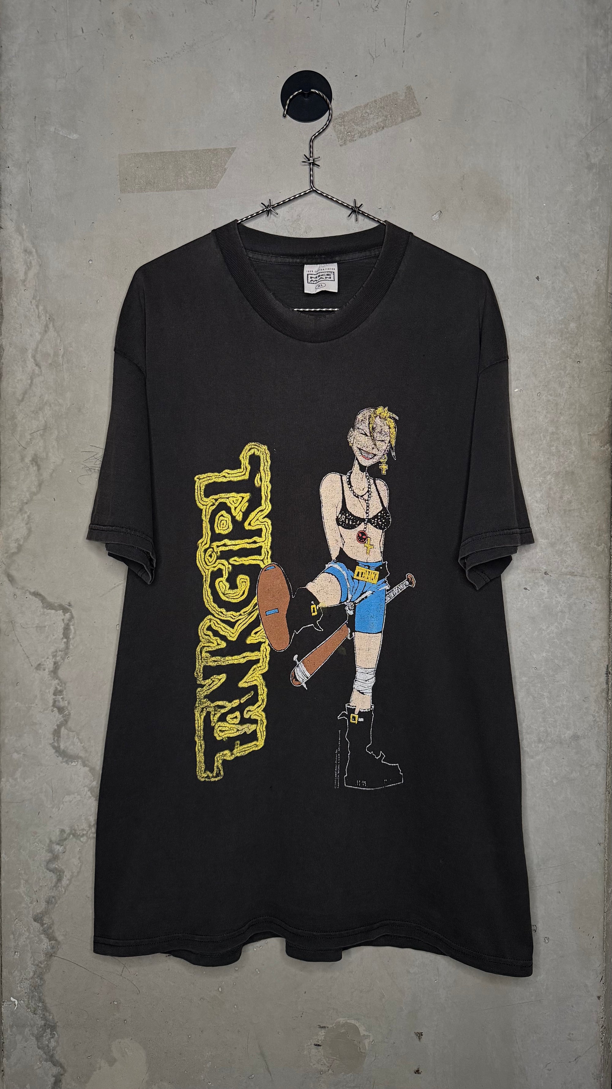 TANK GIRL MOVIE PROMO TEE | EARLY ERA JAMIE HEWLETT COMIC ART