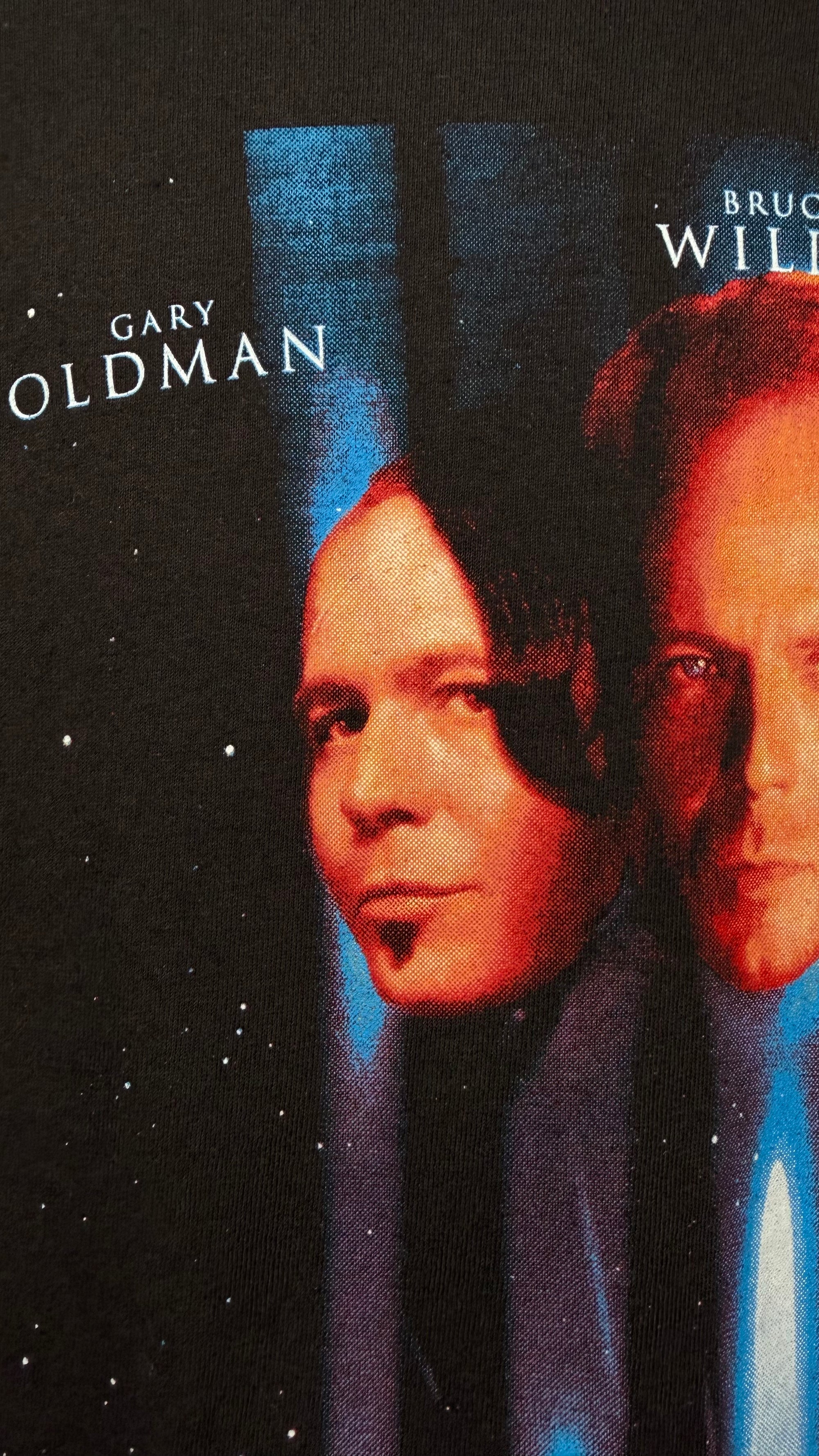 THE FIFTH ELEMENT POSTER PRINT TEE 97’ | BRUCE WILLIS HOLY GRAIL